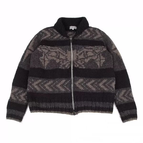 Yohji Yamamoto yohji yamamoto 2003aw wool knit zipper sweater-2505 Size US L / EU 52-54 / 3 - 1 Thumbnail