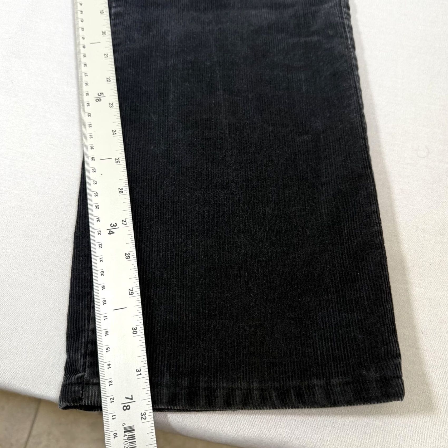 Lee VINTAGE Lee Pants Men 38x32 Black Corduroy Straight Fit 5 Pocket Western USA 80s Size US 38 / EU 54 - 5 Thumbnail