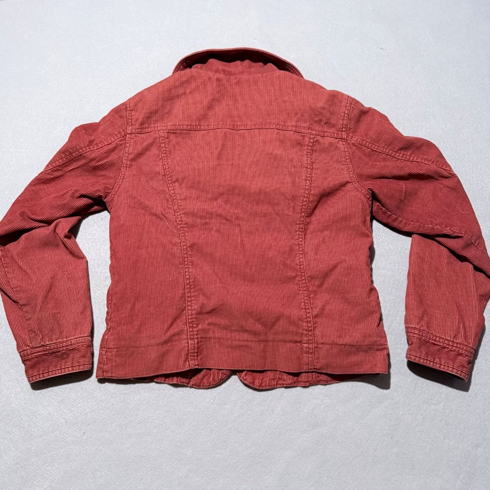 Vintage VINTAGE L.L.Bean Jacket Women Corduroy Trucker XS Brown Lined Long Sleeve Cotton Rust Red XS Ladies Mens Women Size XS / US 0-2 / IT 36-38 - 2 Thumbnail