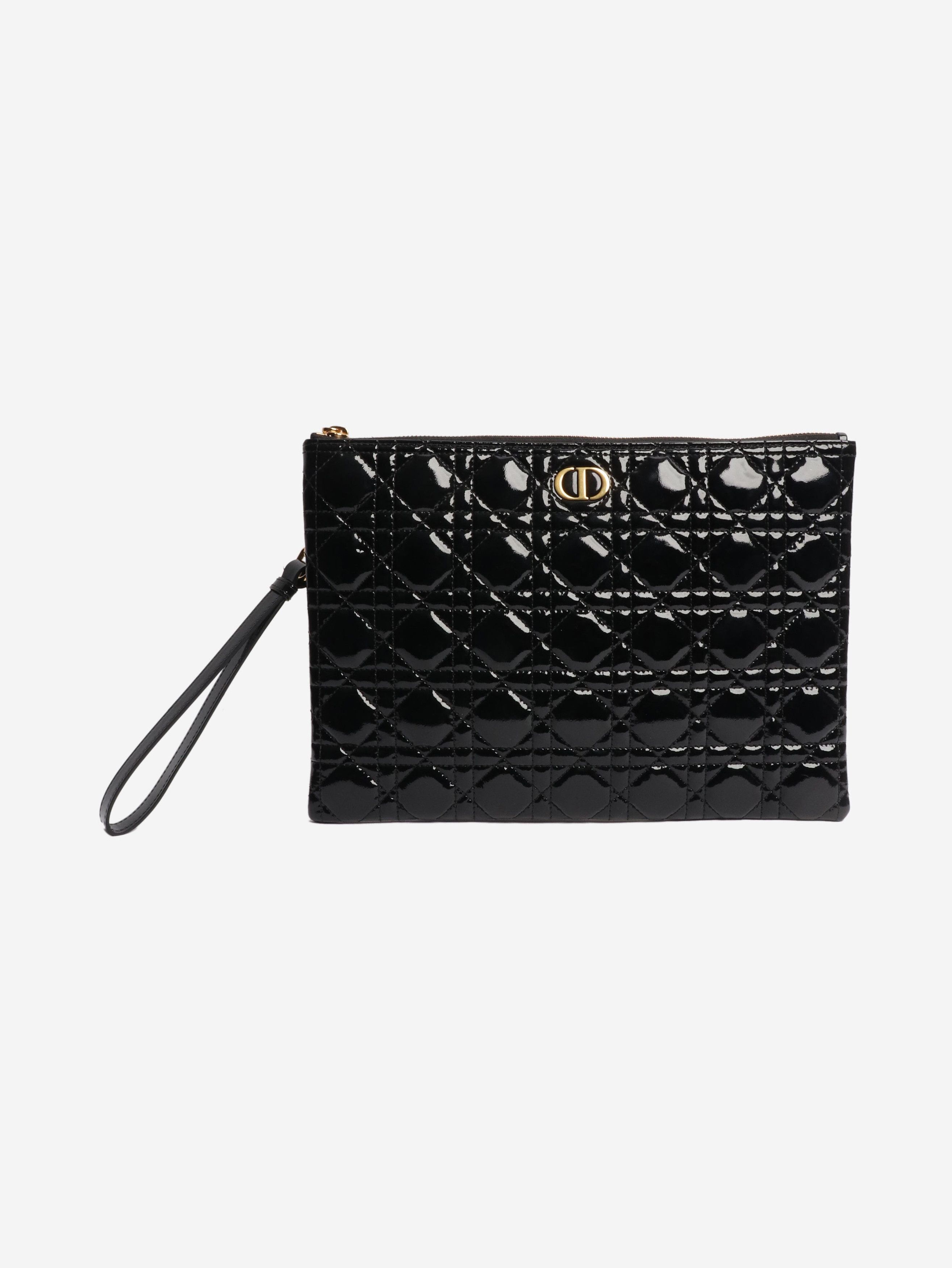 Dior Black Caro Daily Pouch Size ONE SIZE - 1 Thumbnail