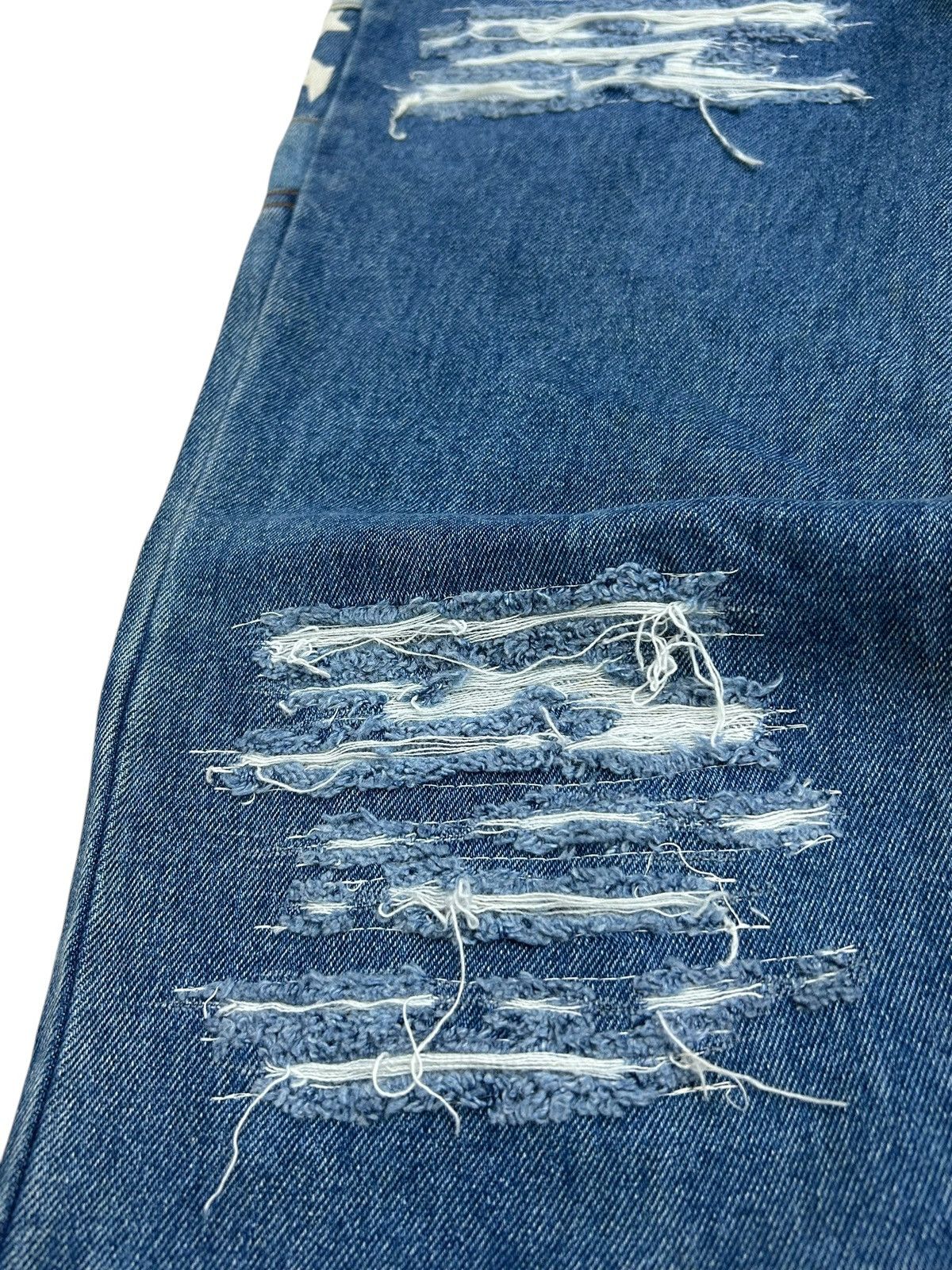 Hysteric Glamour 80s Flare Retro Pop Japan Jean Distressed Huggy Star Style Size US 28 / EU 44 - 6 Thumbnail