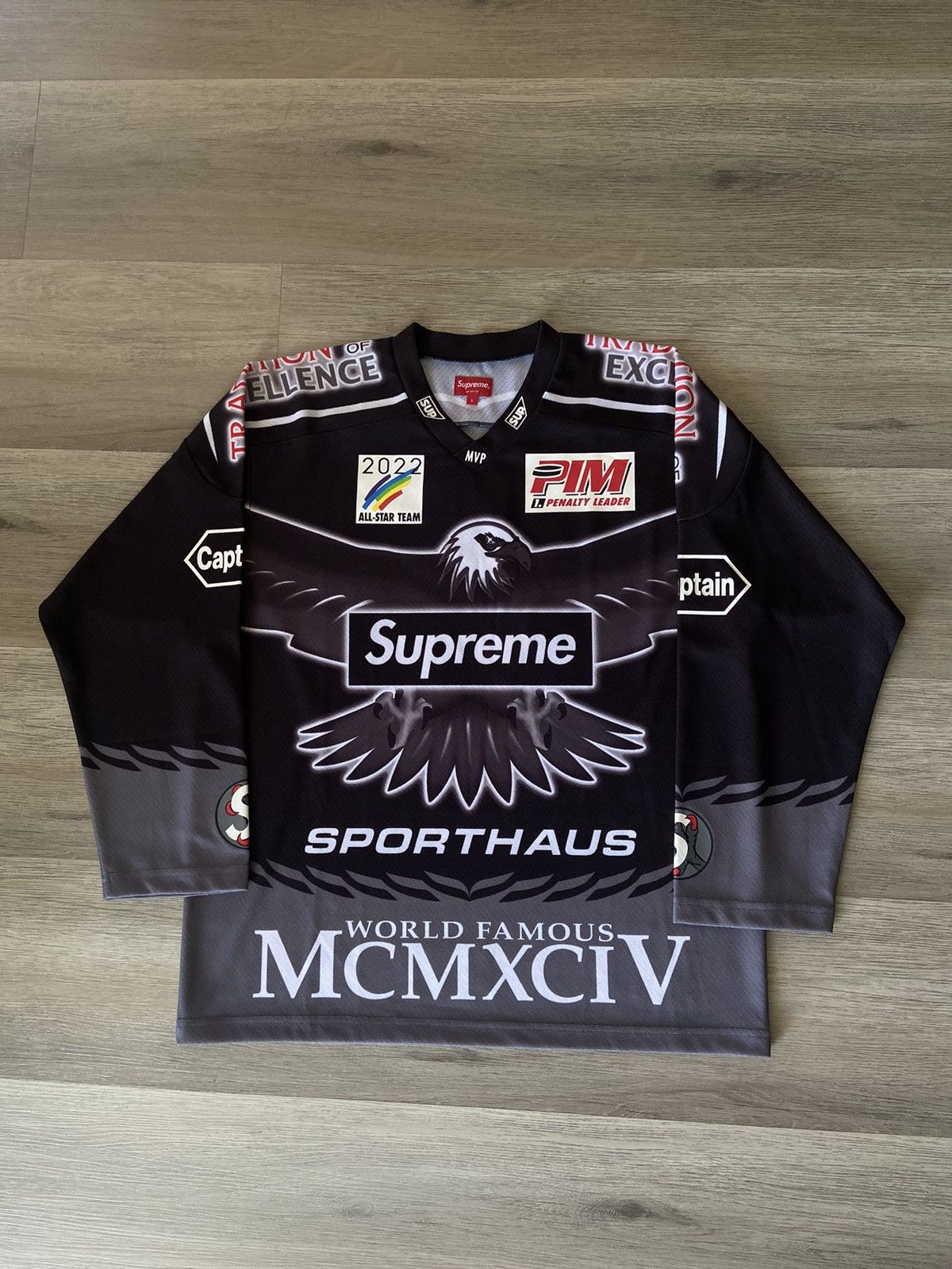 Supreme Eagle Jersey | Grailed