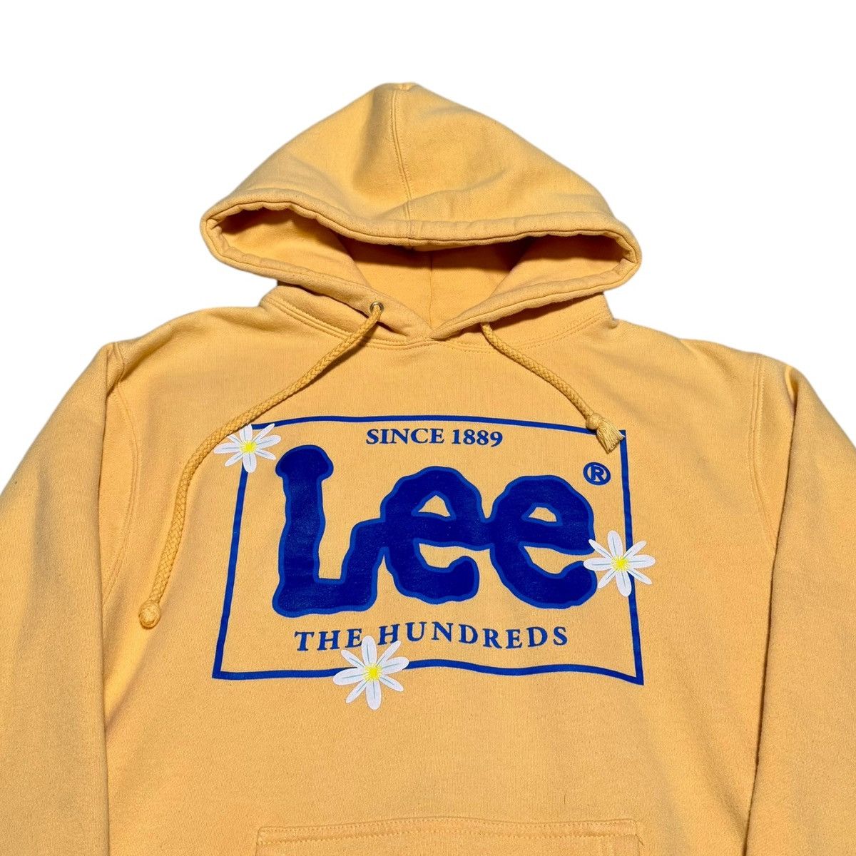 Lee × The Hundreds The Hundreds Lee Logo Yellow Hoodie Sweatshirt Adult Small Size US S / EU 44-46 / 1 - 2 Thumbnail