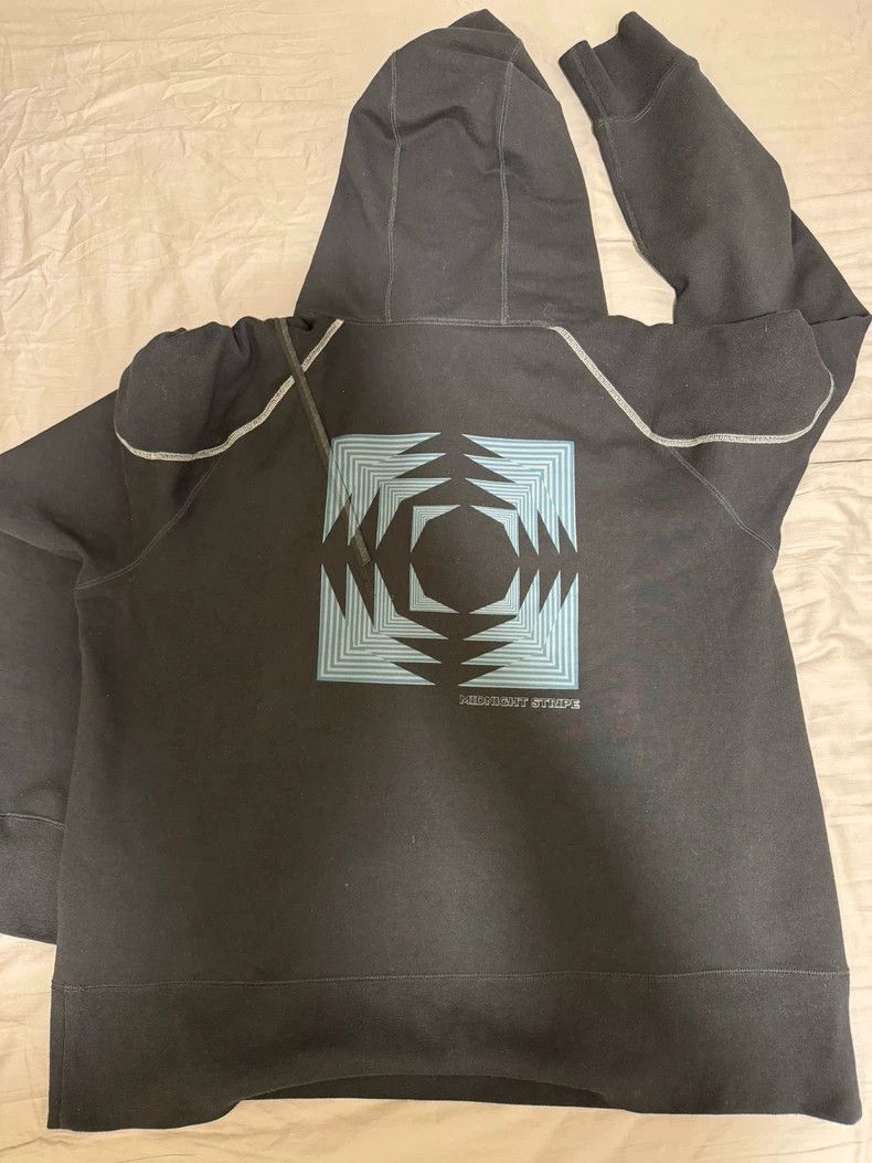 Kiko Kostadinov kiko kostadinov2019 Fall/Winter Midnight Stripe Hoodie with Size US L / EU 52-54 / 3 - 2 Thumbnail