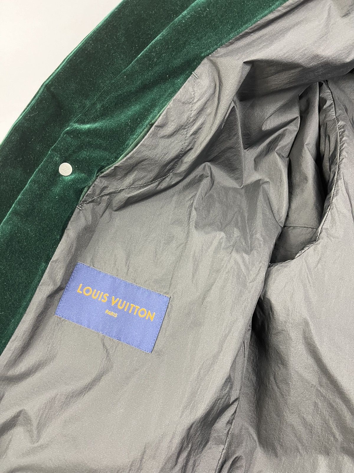 Louis Vuitton TECHNICAL TAPED VELOUR WINDBREAKER JACKET Size US XXL / EU 58 / 5 - 7 Thumbnail
