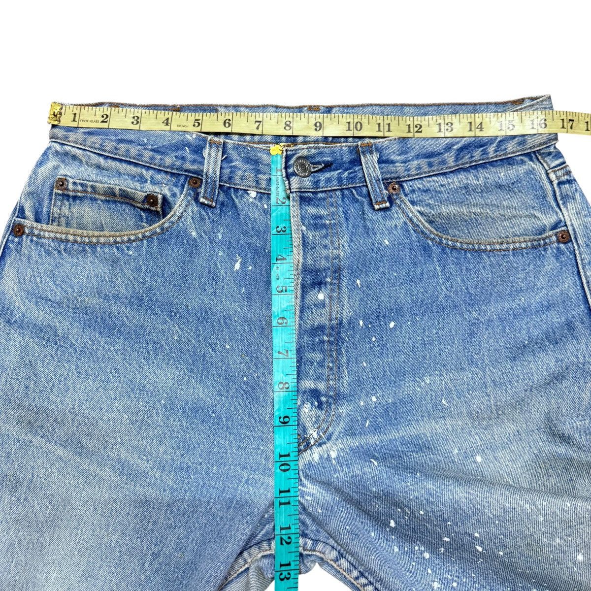 Levi's Vintage 80s Levis 501 Painter Jeans Helmut Lang Size US 33 - 16 Thumbnail