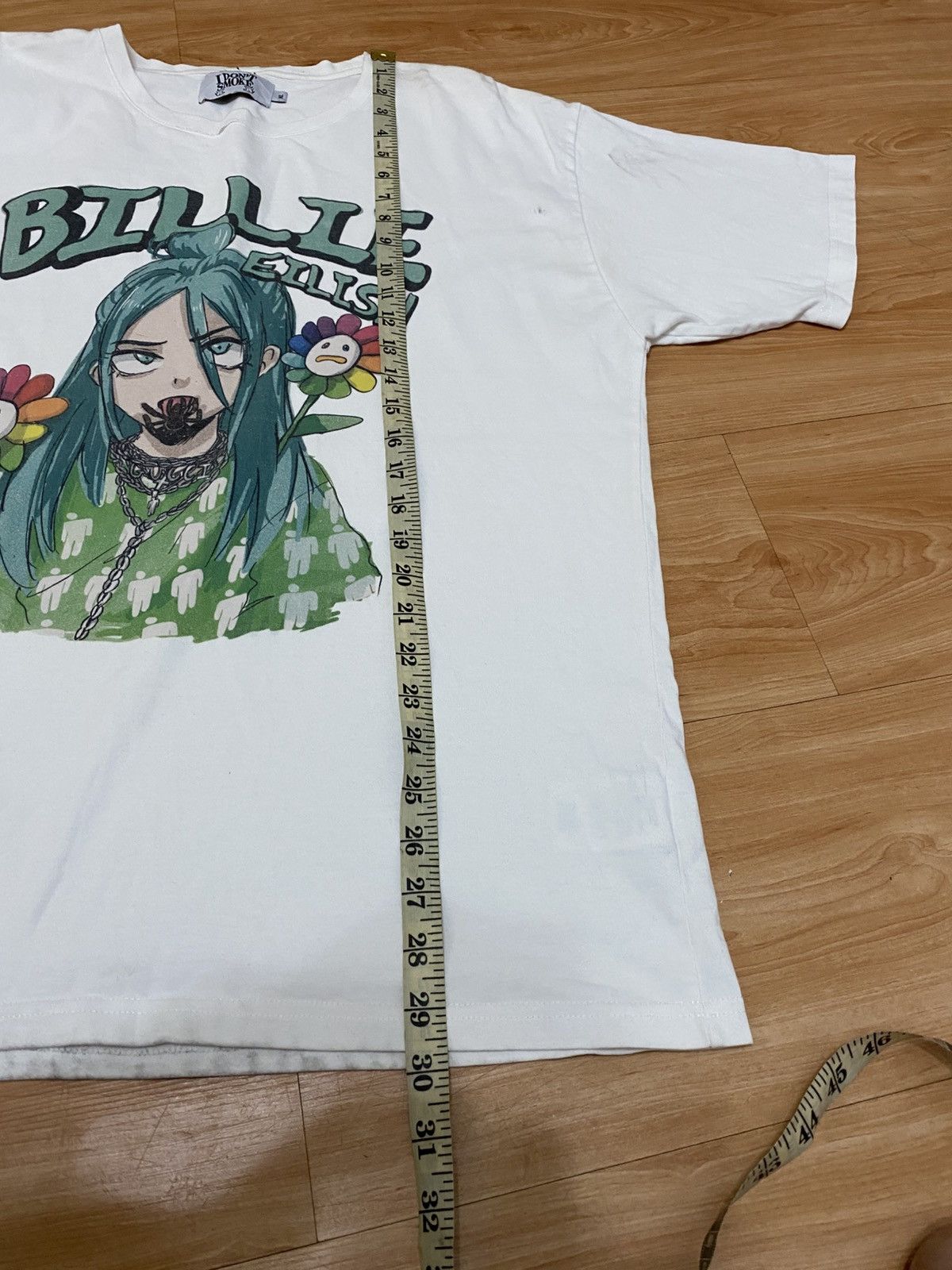 Billie Eilish Billie Eilish rock tour t-shirt tee shirt very rare Size US XL / EU 56 / 4 - 9 Thumbnail