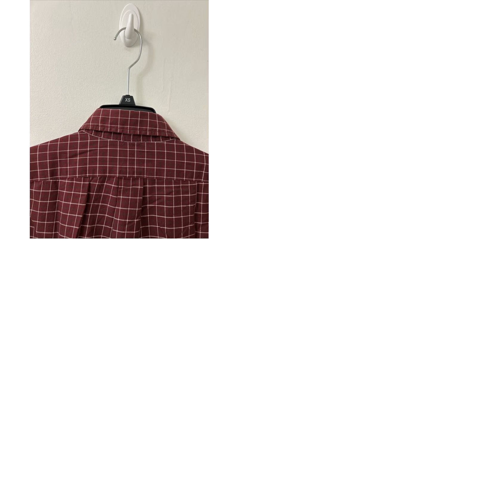 Ralph Lauren Ralph Lauren Shirt Mens Large Maroon Red Plaid Classic Fit Button-Down L/S Button-Up Casual Size US L / EU 52-54 / 3 - 9 Thumbnail