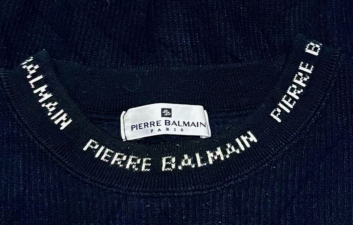 Pierre Balmain Pierre Balmain Sweatshirt Size US L / EU 52-54 / 3 - 3 Thumbnail