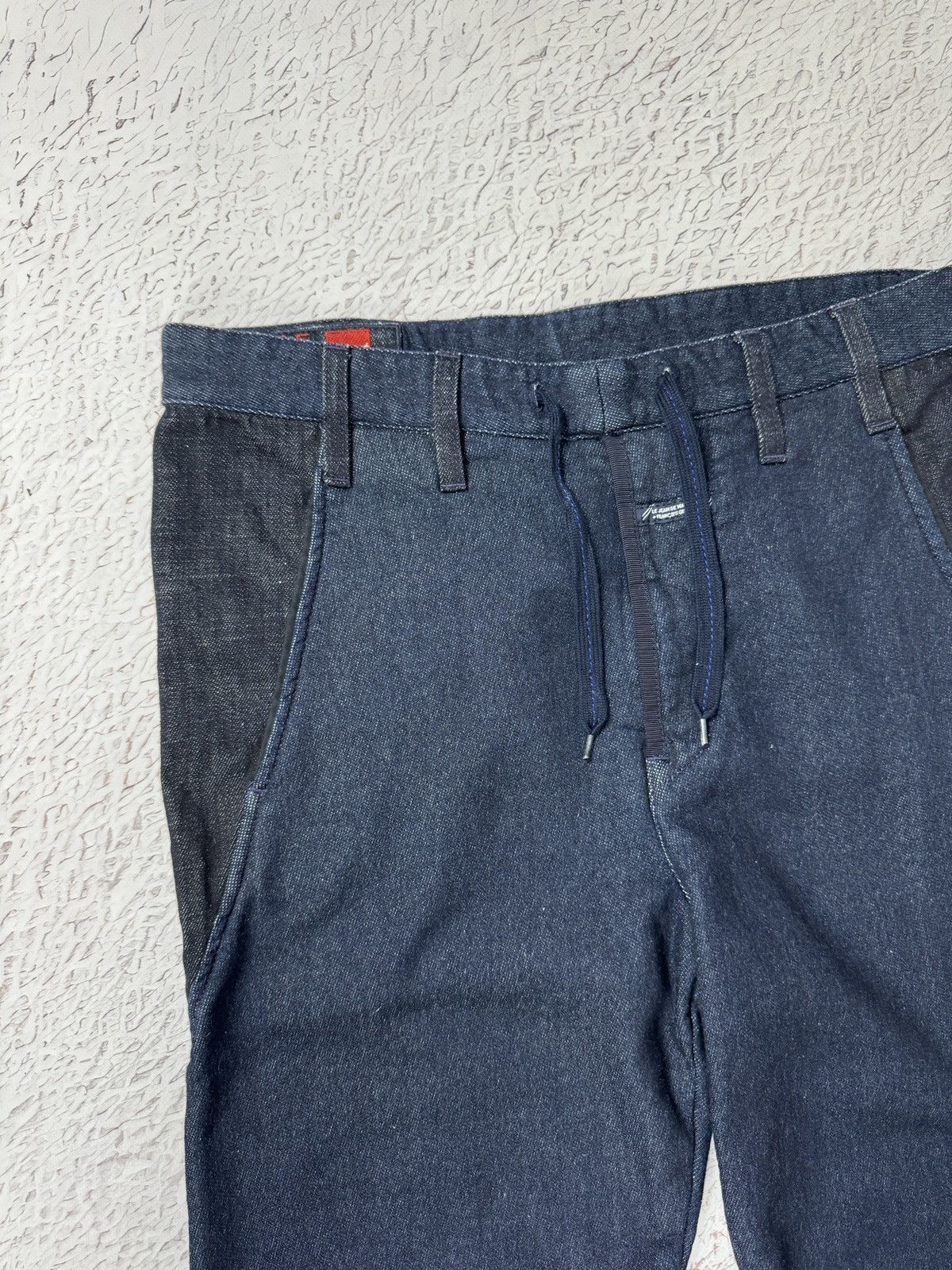 Marithe + Francois Girbaud Le Jean de Marithe Francois Girbaud denim nylon hybrid pants Size US 33 - 8 Thumbnail