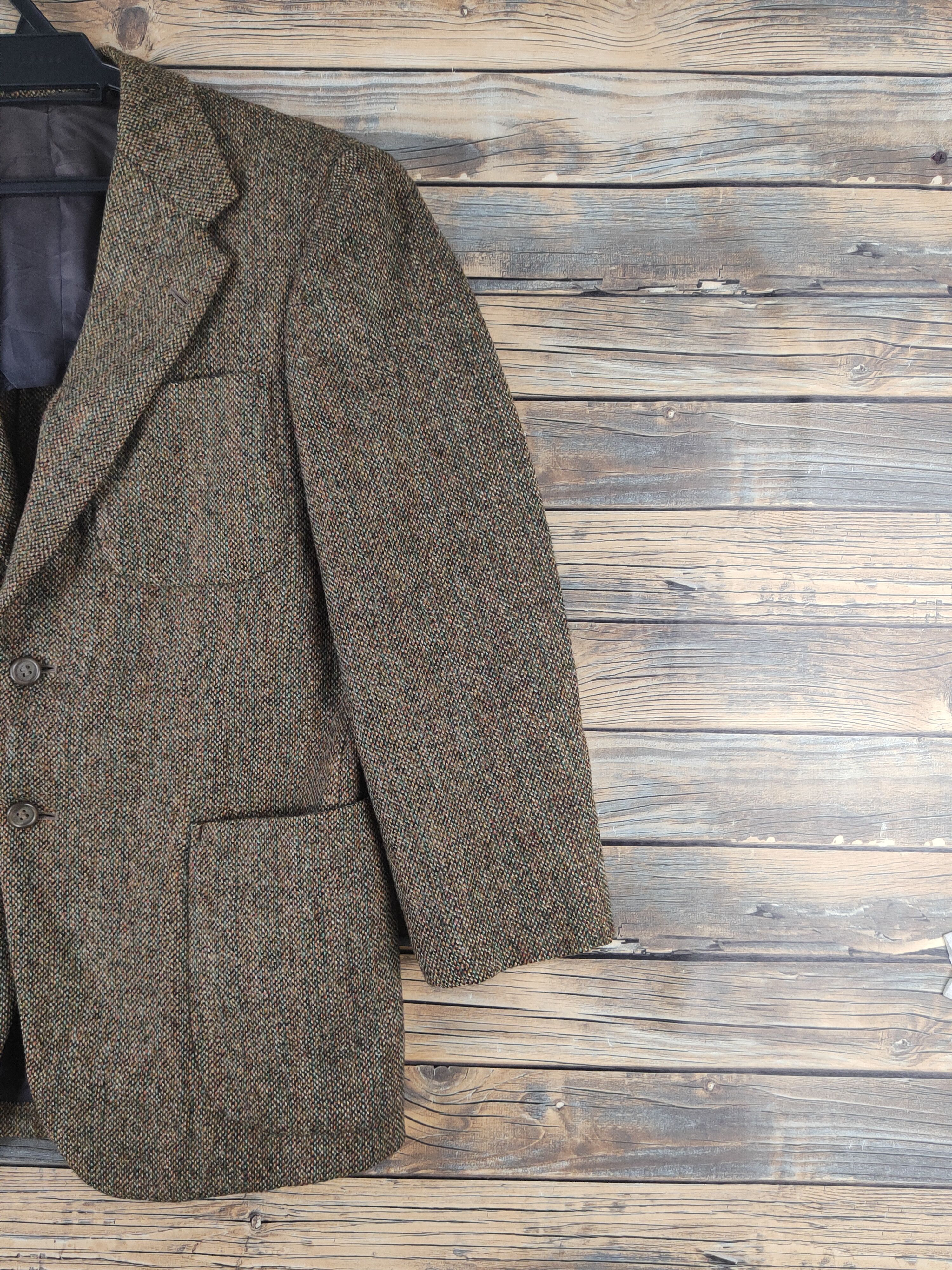 Vintage Vintage Collection by Hi.mode Beige Wool Blazers Size US M / EU 48-50 / 2 - 5 Thumbnail