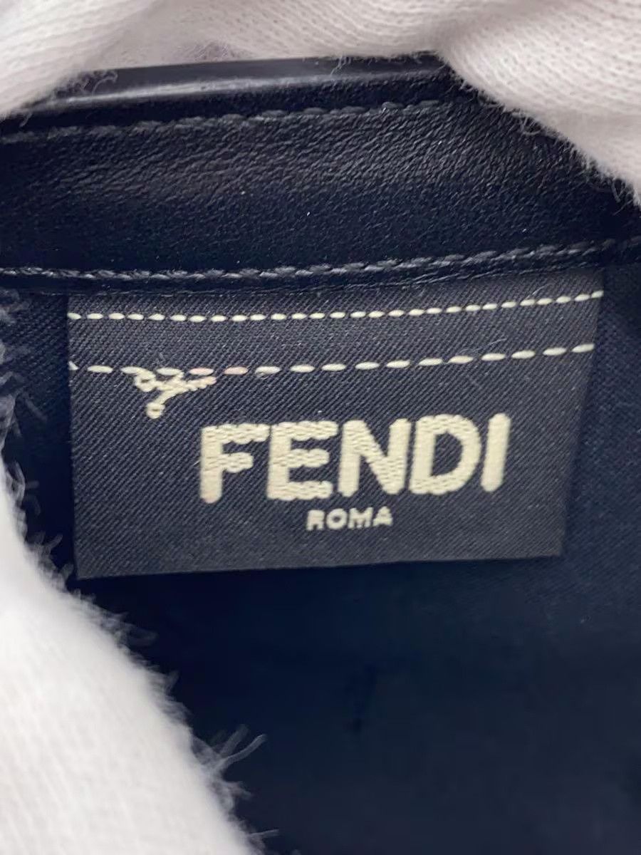 Fendi Fendi Leather Tri-Fold Wallet Black Size ONE SIZE - 3 Thumbnail