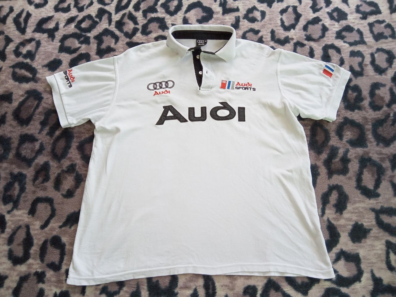 Audi Audi sport vintage racing polo t-shirt Size US XXL / EU 58 / 5 - 1 Thumbnail