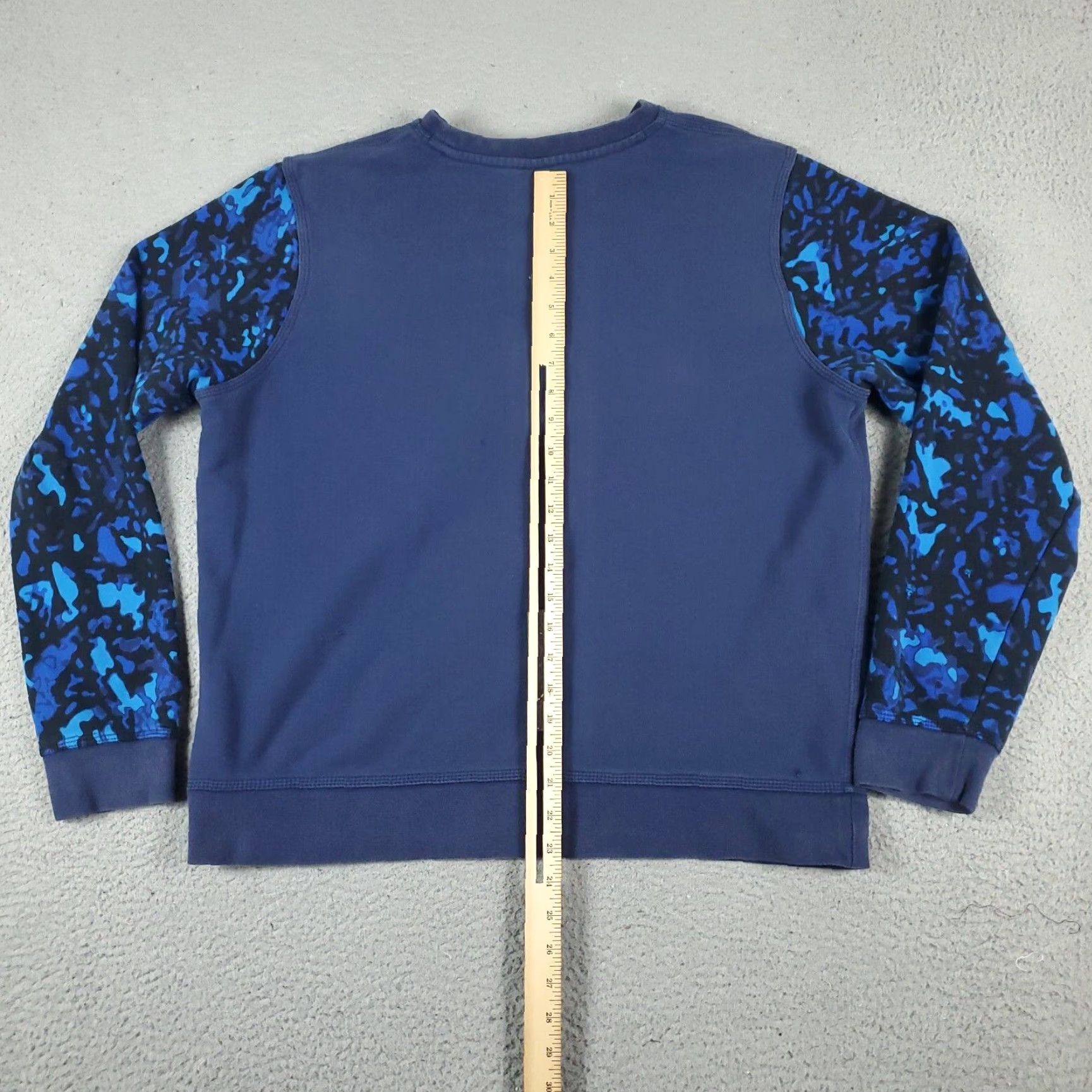 Nike Nike Camouflage Pullover Sweater Sweatshirt Blue XL Mens Size US XL / EU 56 / 4 - 5 Thumbnail