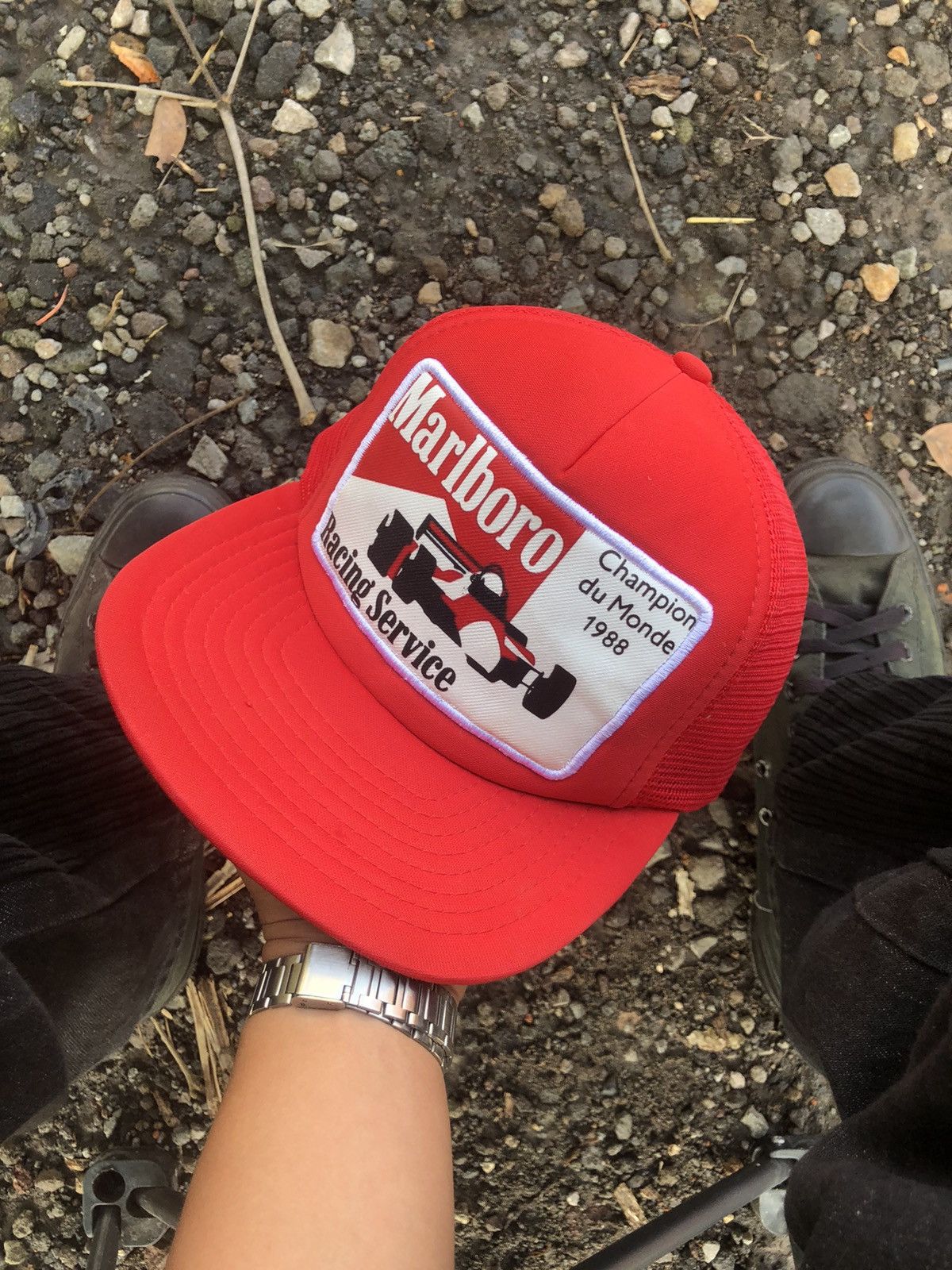 Marlboro 🔥RARE🔥Vintage Marlboro F1 Racing Service 1988 Size ONE SIZE - 3 Thumbnail