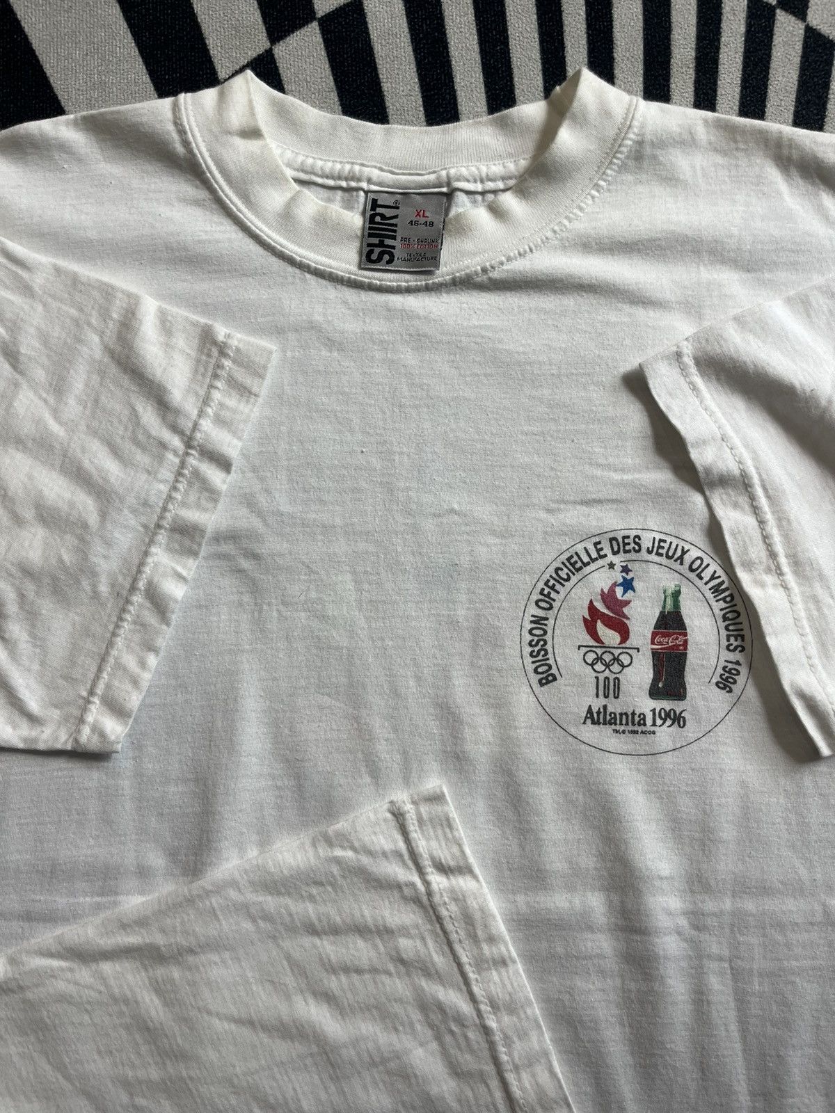 USA Olympics Vintage USA OLYMPIQUES Coca Cola 1996’s Atlanta 1996’s Size US XL / EU 56 / 4 - 8 Thumbnail