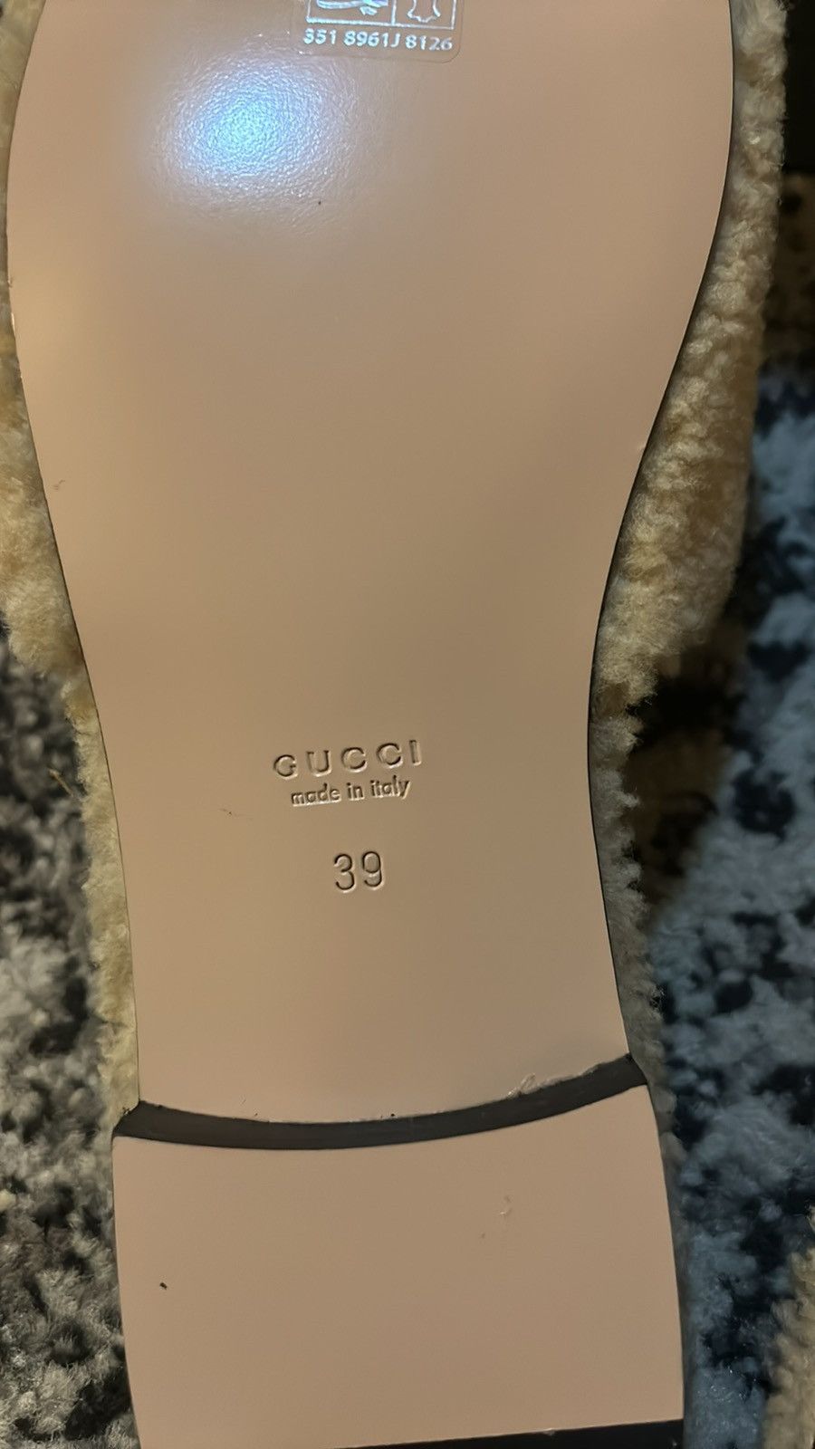 Gucci Gucci Interlocking G Fur Sandal Size US 9 / IT 39 - 6 Thumbnail