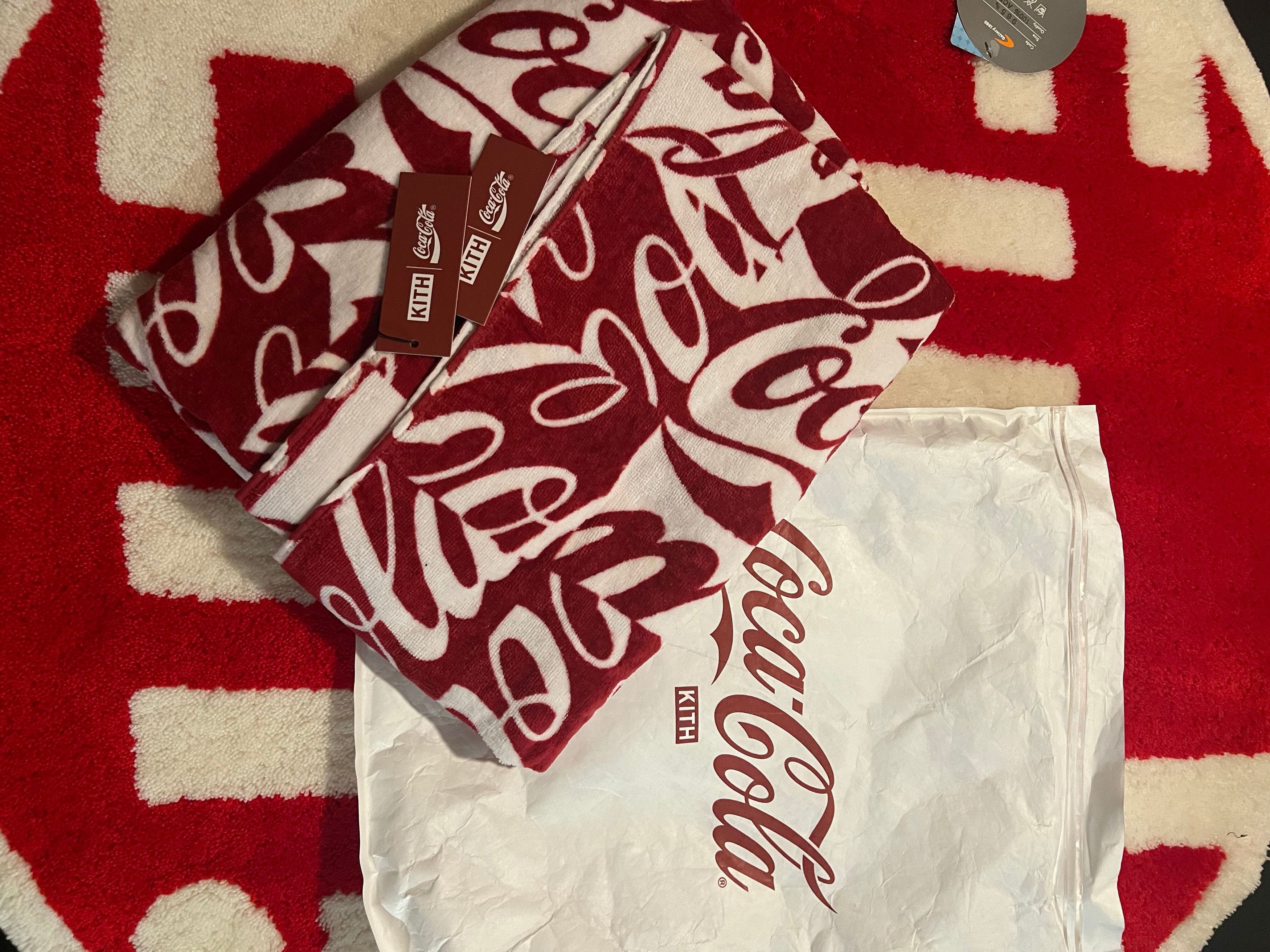 Kith x Coca cola shops towel