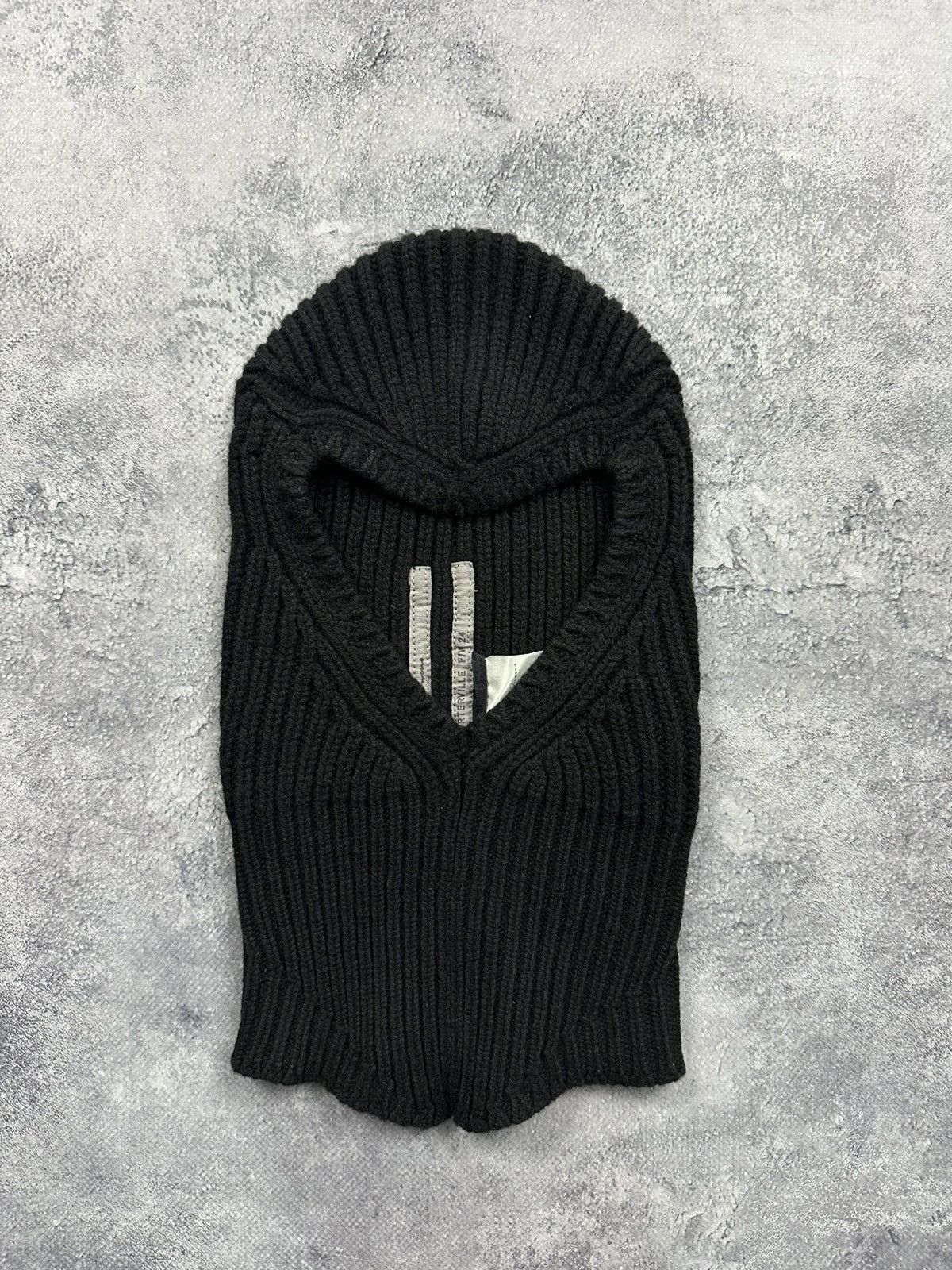 Rick Owens Rick Owens Porterville Runway Cashmere Balaclava Skull Mask Size ONE SIZE - 2 Thumbnail