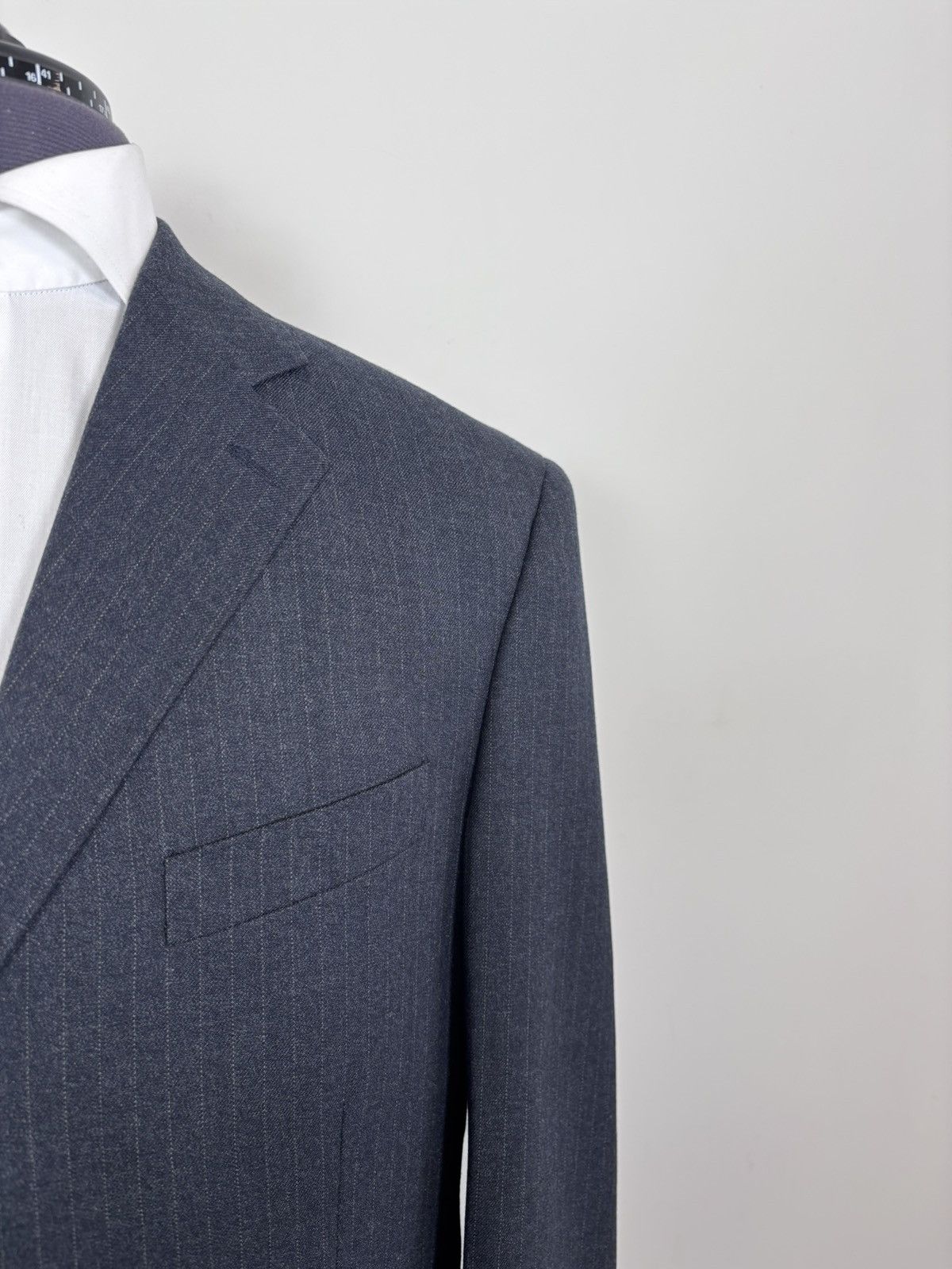 Other Linea Sartoriale Milano Men’s Blue/Grey Wool Blazer Jacket Size 46R - 3 Thumbnail