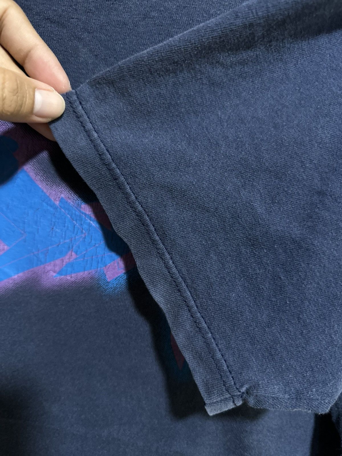 Beams Plus Thrashed Vintage 90s Beams Sun Faded Tee Size US L / EU 52-54 / 3 - 3 Thumbnail