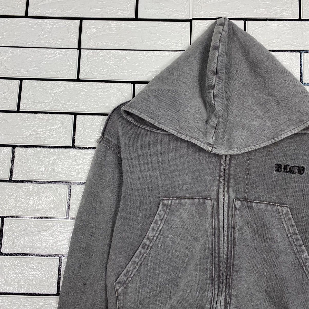 Japanese Brand Cropped Detroit Bomber Hoodie Jacket Unbranded Issey Miyake Size US M / EU 48-50 / 2 - 8 Thumbnail