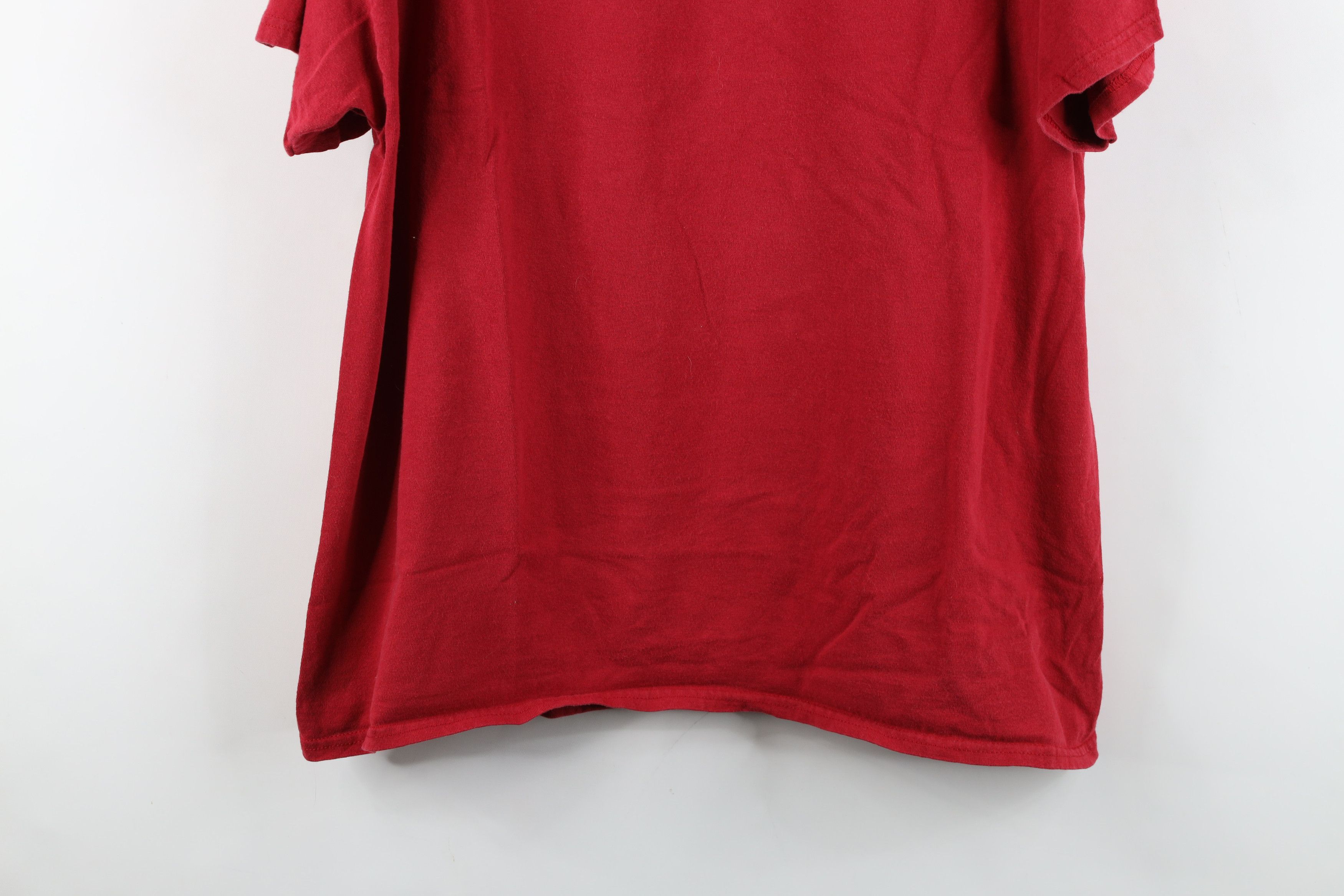 Vintage Vintage Data DBU Database Utility Audit T-Shirt Red Cotton Size US XL / EU 56 / 4 - 3 Thumbnail