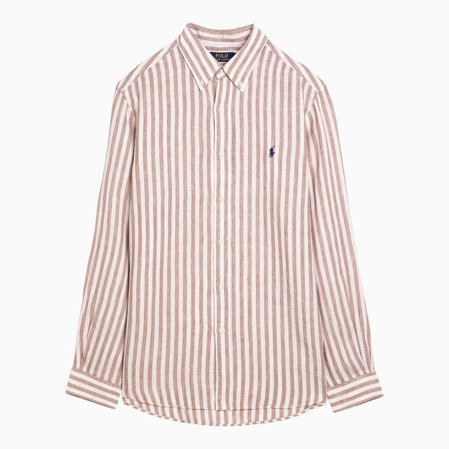 image of Polo Ralph Lauren O1D2Blof0524 Shirts In Multicolor, Men's (Size Small)