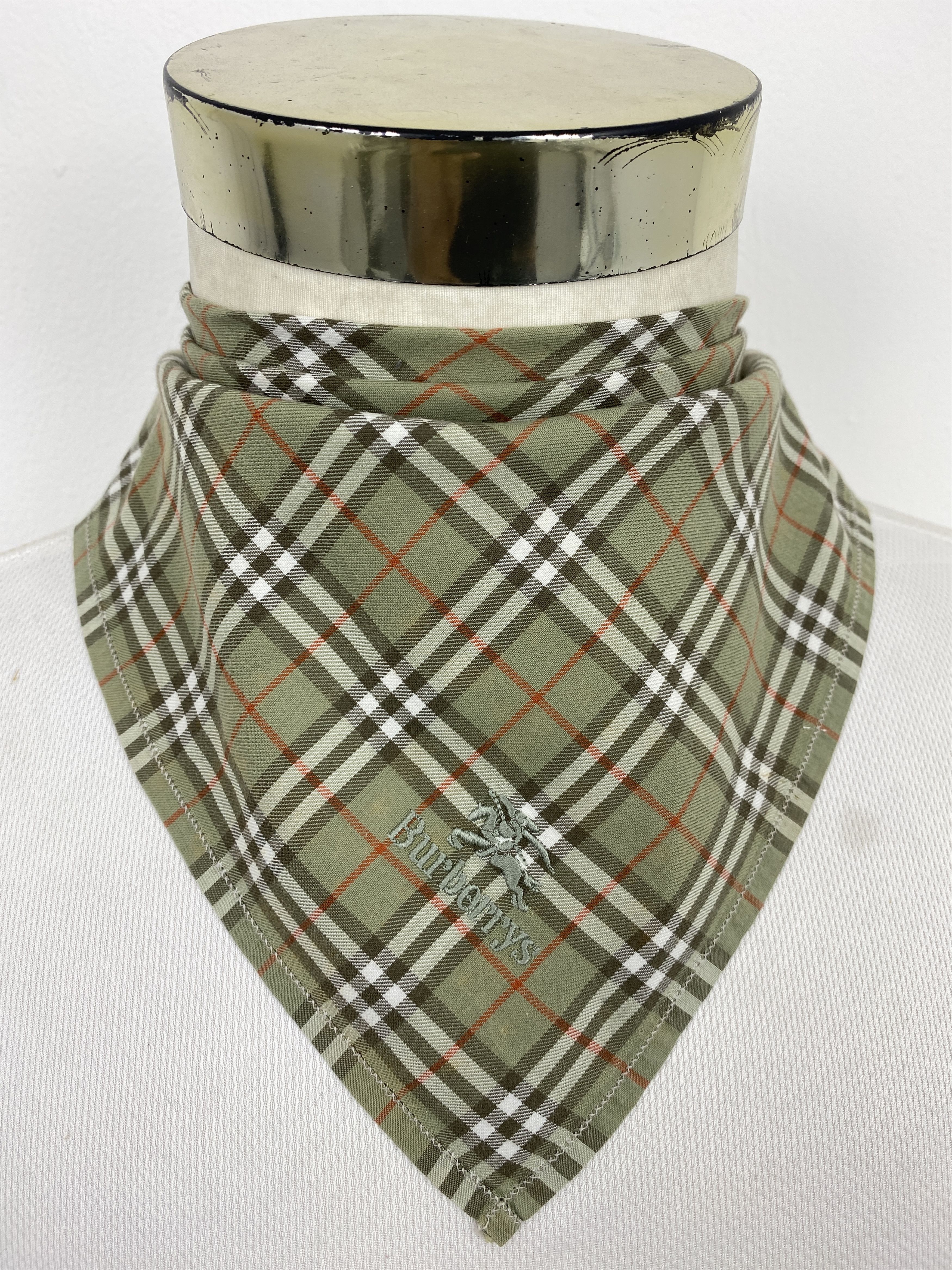 Burberry Vintage Burberry Handkerchief / Neckerchief KT0351 Size ONE SIZE - 1 Thumbnail