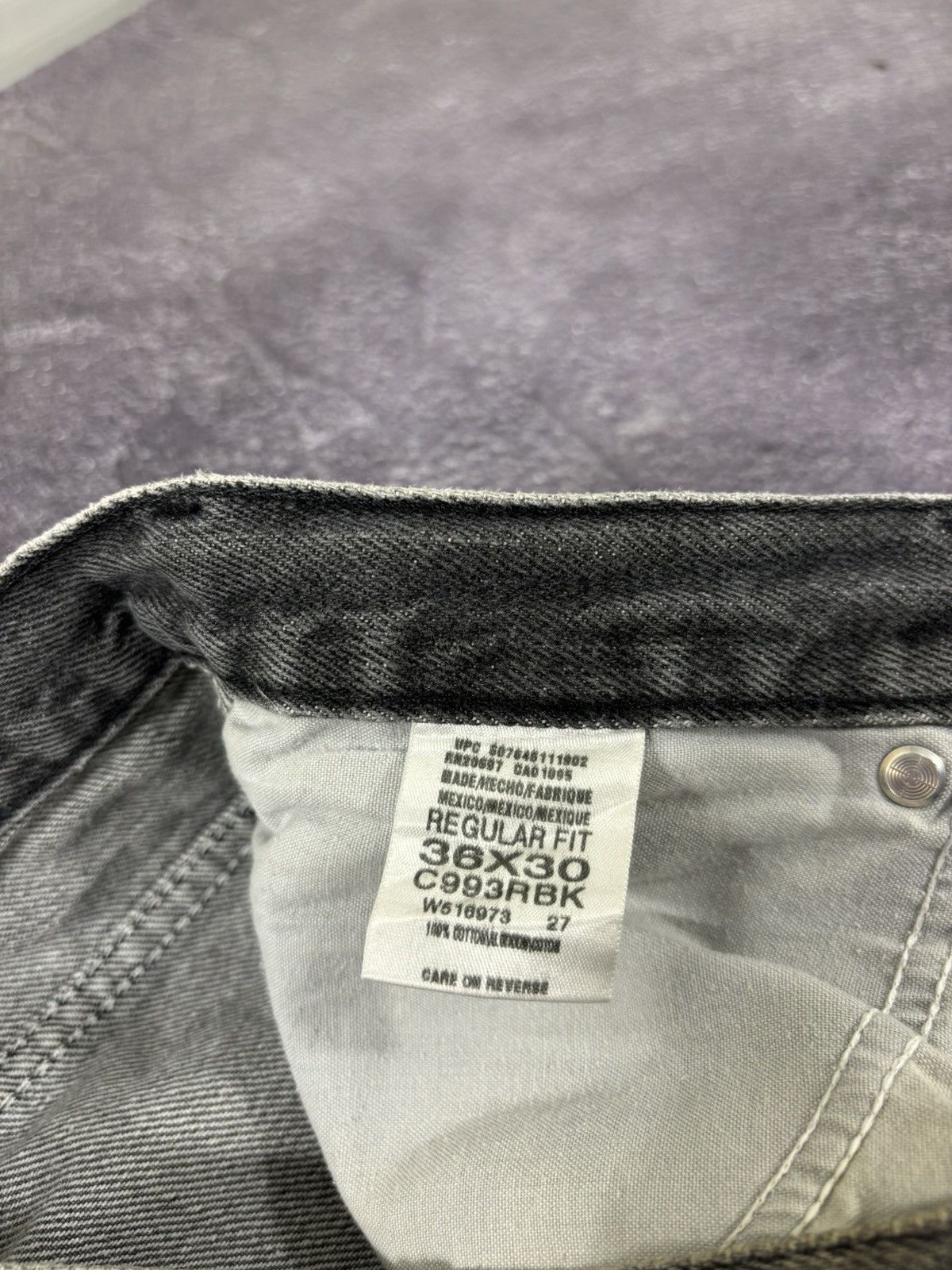 Dickies Vintage Dickies Rusted Gray USA Work Hype Baggy Pants Jeans Size US 36 / EU 52 - 13 Thumbnail