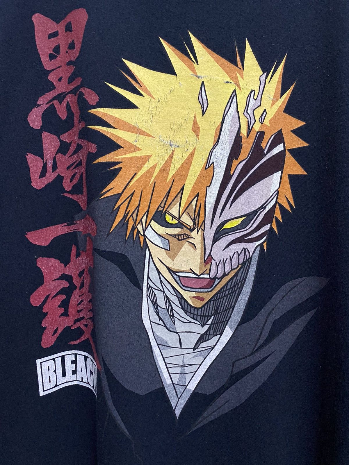 Anime × Cartoon Network × Japanese Brand 2000's Anime Shonen Jump - Bleach Sleeveless Custom Size US XL / EU 56 / 4 - 4 Thumbnail