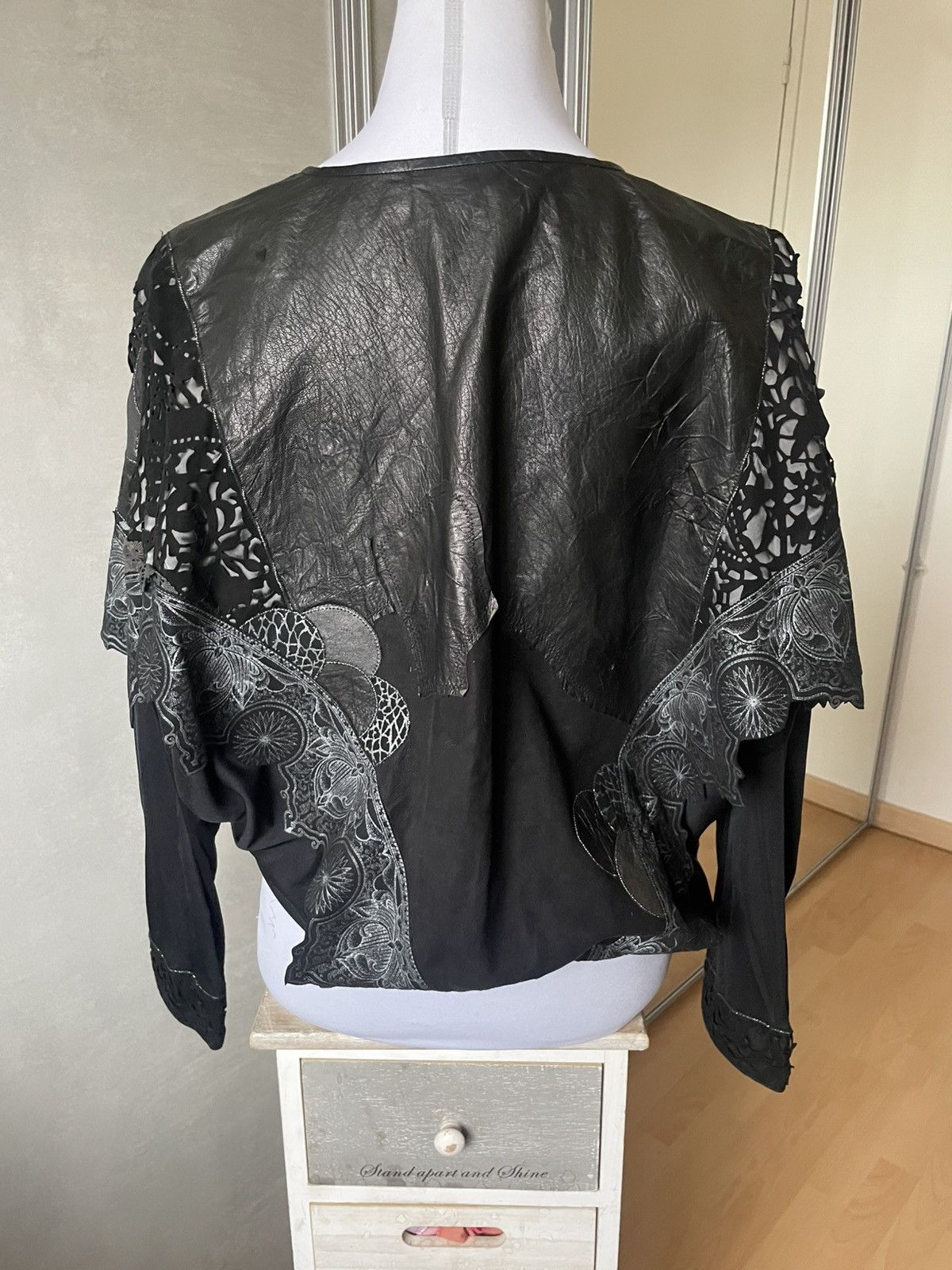 Roberto Cavalli ROBERTO CAVALLI LEATHER AND SUÈDE JACKET Size M / US 6-8 / IT 42-44 - 3 Thumbnail