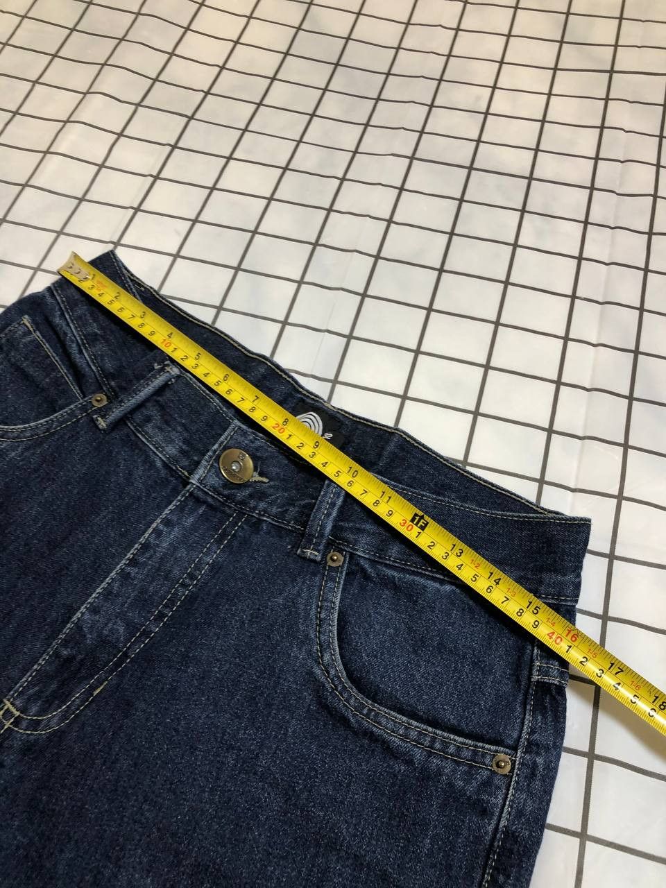 Southpole Y2K Southpole Big Logo navy blue denim pants size 30 Size US 32 / EU 48 - 11 Thumbnail