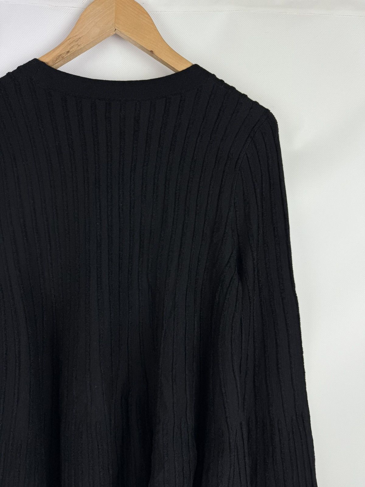 Cos Cos Bell Sleeve Ribbed Lagenlook Wool Sweater Pullover Size S / US 4 / IT 40 - 19 Thumbnail