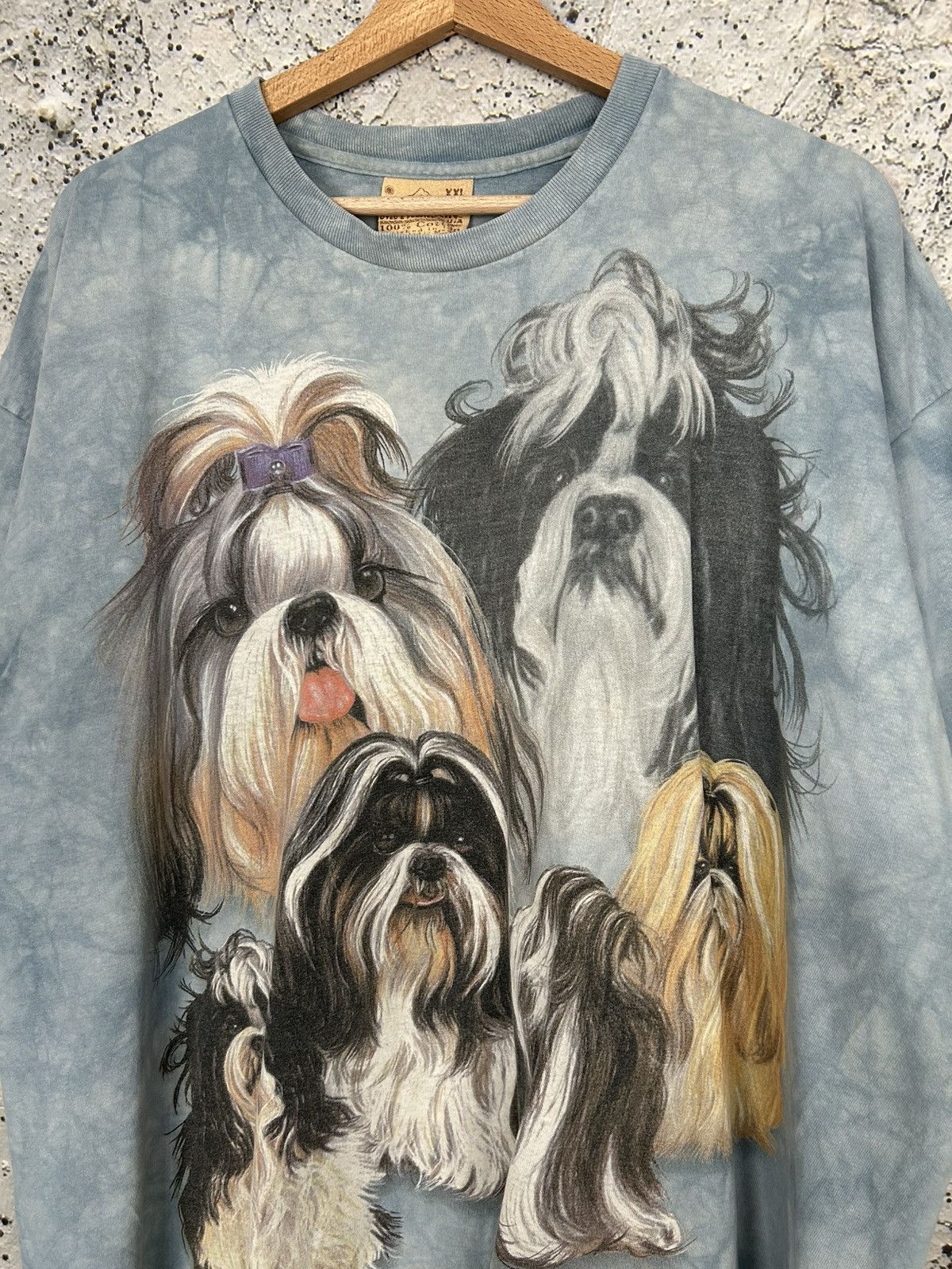 The Mountain Vintage The Mountain Dogs Tee Shih Tzu Animal Graphic 90s Size US XXL / EU 58 / 5 - 3 Thumbnail
