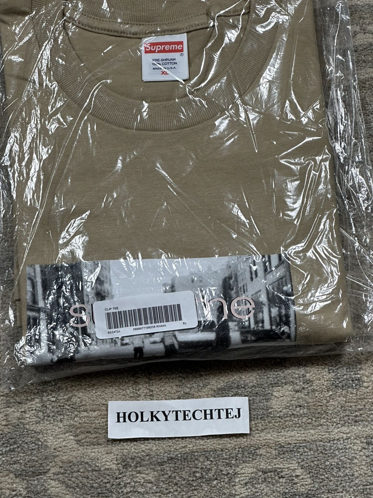 Supreme Supreme Crew 96 Tee - Khaki - XL - SS24 Size US XL / EU 56 / 4 - 3 Thumbnail