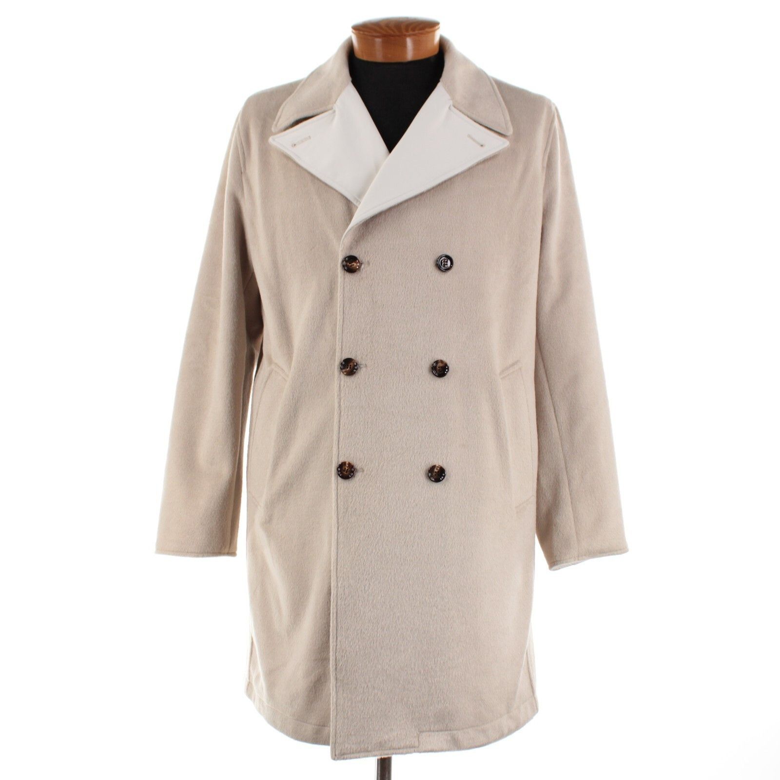 Kiton Kiton Jacket Size M US In Beige Polyester Blend Size US M / EU 48-50 / 2 - 1 Thumbnail