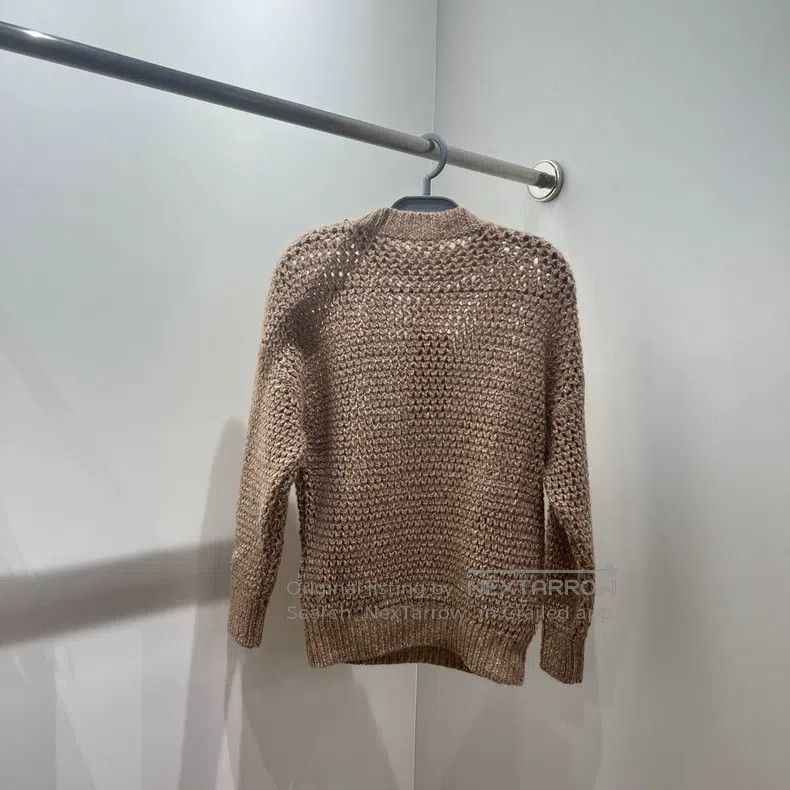 Brunello Cucinelli Brunello Cucinelli Solid color casual long-sleeve knit Size XXS / US 00 / IT 34 - 2 Thumbnail