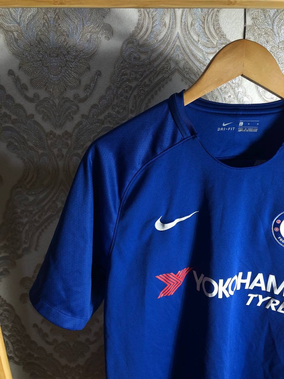 Nike VINTAGE NIKE FC CHELSEA LONDON ENGLAND SOCCER JERSEY Y2K 90s Size US L / EU 52-54 / 3 - 3 Thumbnail
