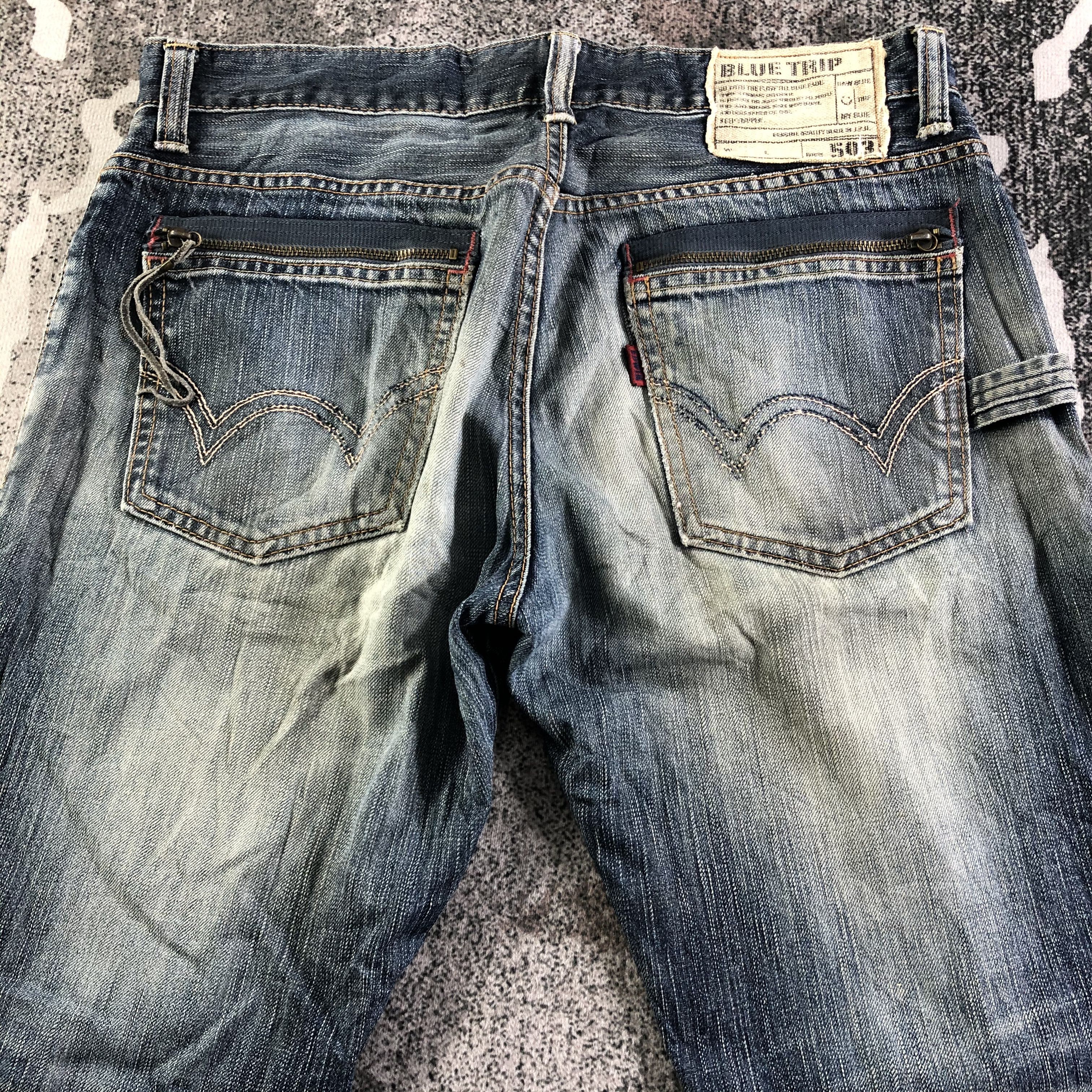 Edwin Edwin Blue Trip Jeans Faded Blue Denim KJ3008 Size US 32 / EU 48 - 4 Thumbnail