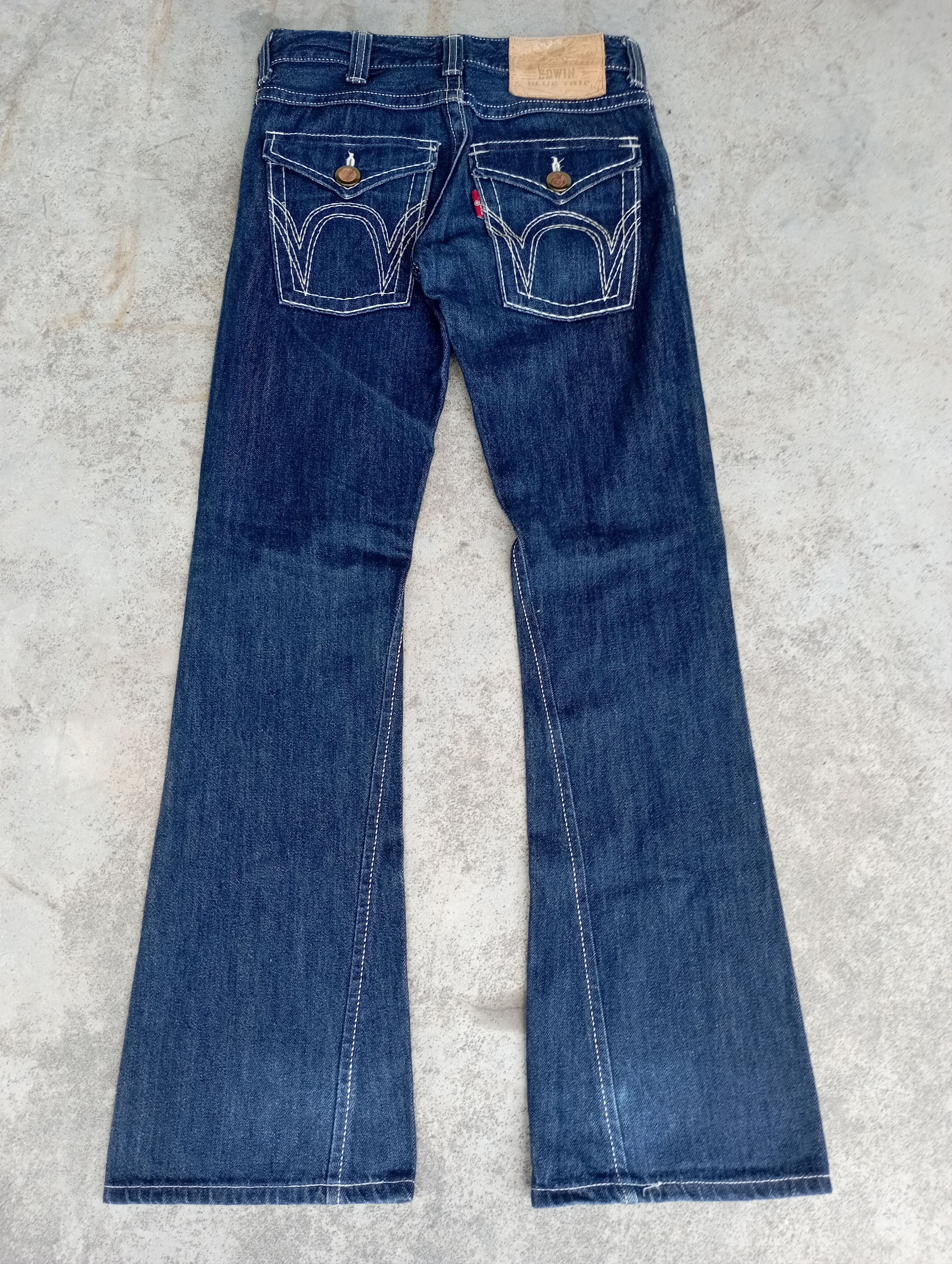 Tornado Mart Flare Jeans Japan Edwin Blue Trip Bootcut Jeans Size US 28 / EU 44 - 1 Thumbnail