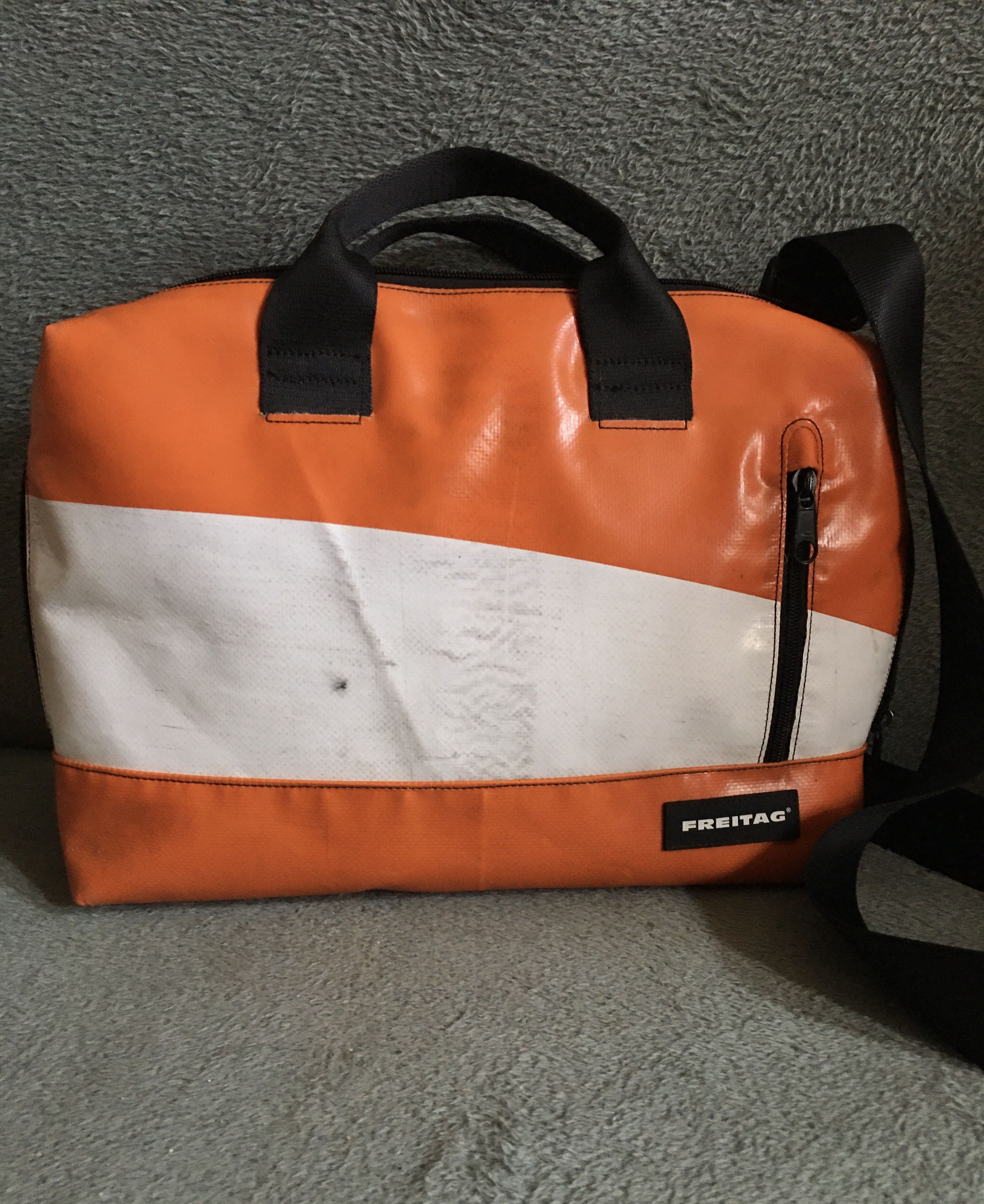 Freitag FREITAG F304 MOSS Orange Recycle Material Shoulder Bag Size ONE SIZE - 1 Thumbnail