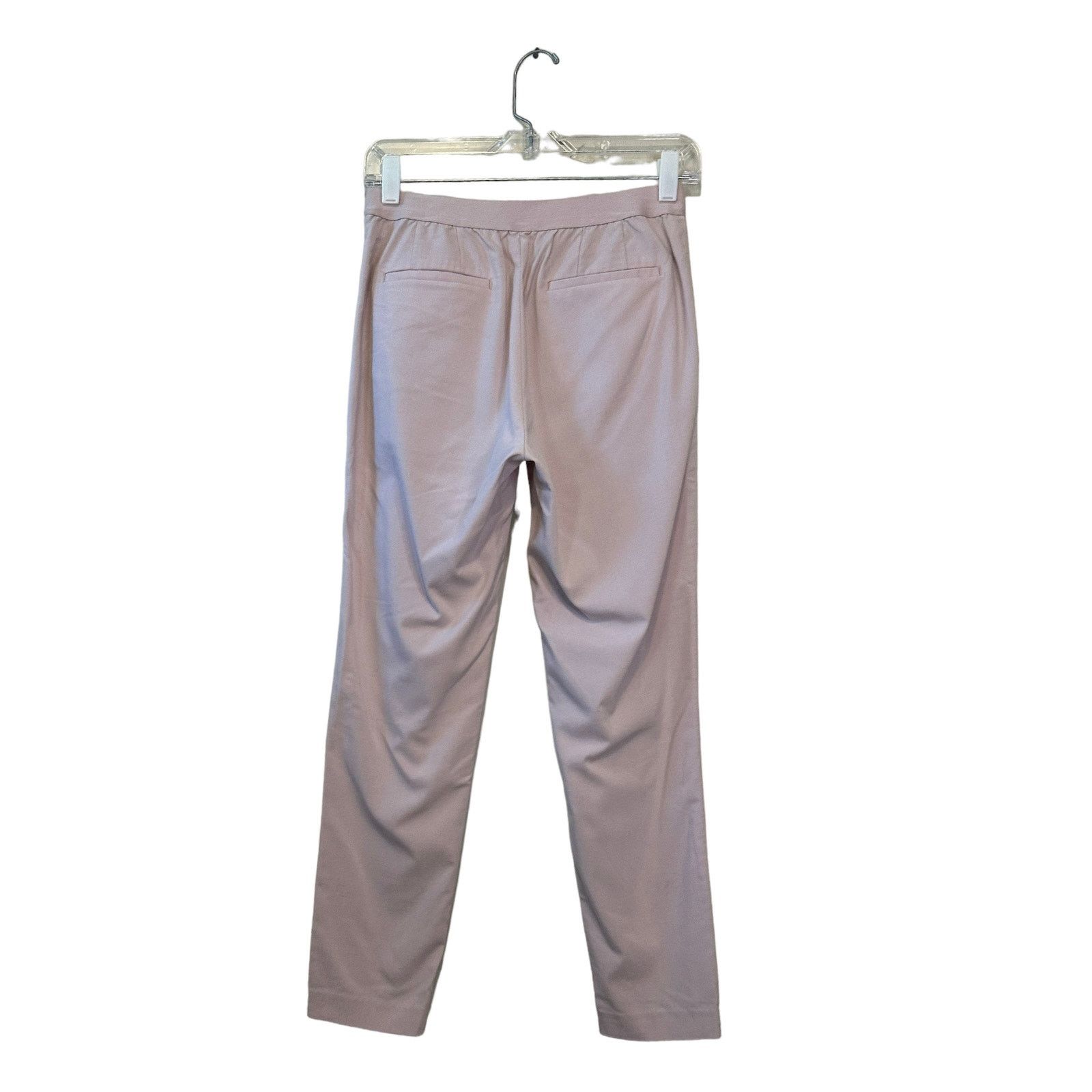 Uniqlo Uniqlo pale pink pull on straight leg pants size small Size 27" / US 4 / IT 40 - 2 Thumbnail