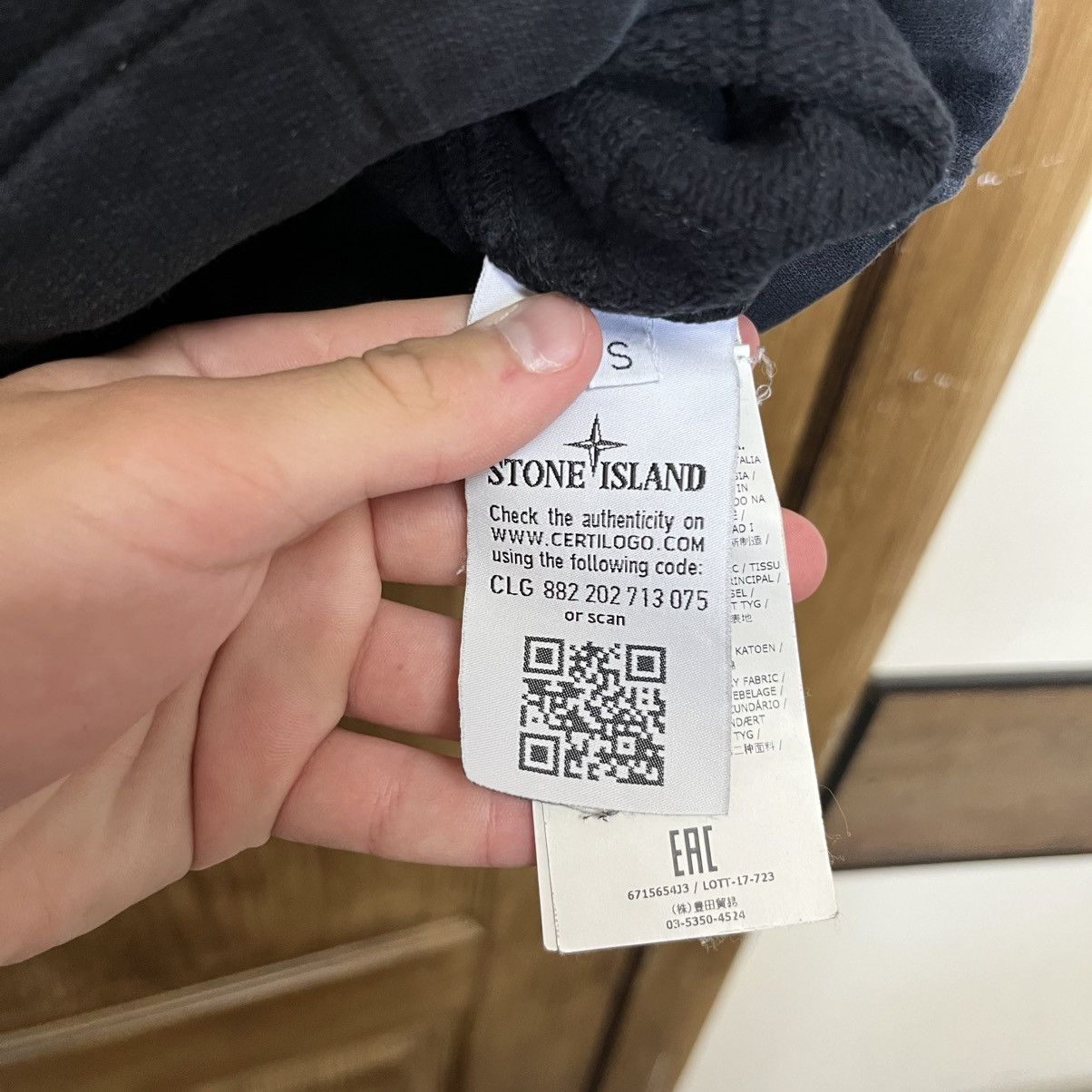 Stone Island Vintage Stone Island Half Zip Sweatshirt Pullover Hoodie Size US S / EU 44-46 / 1 - 12 Thumbnail