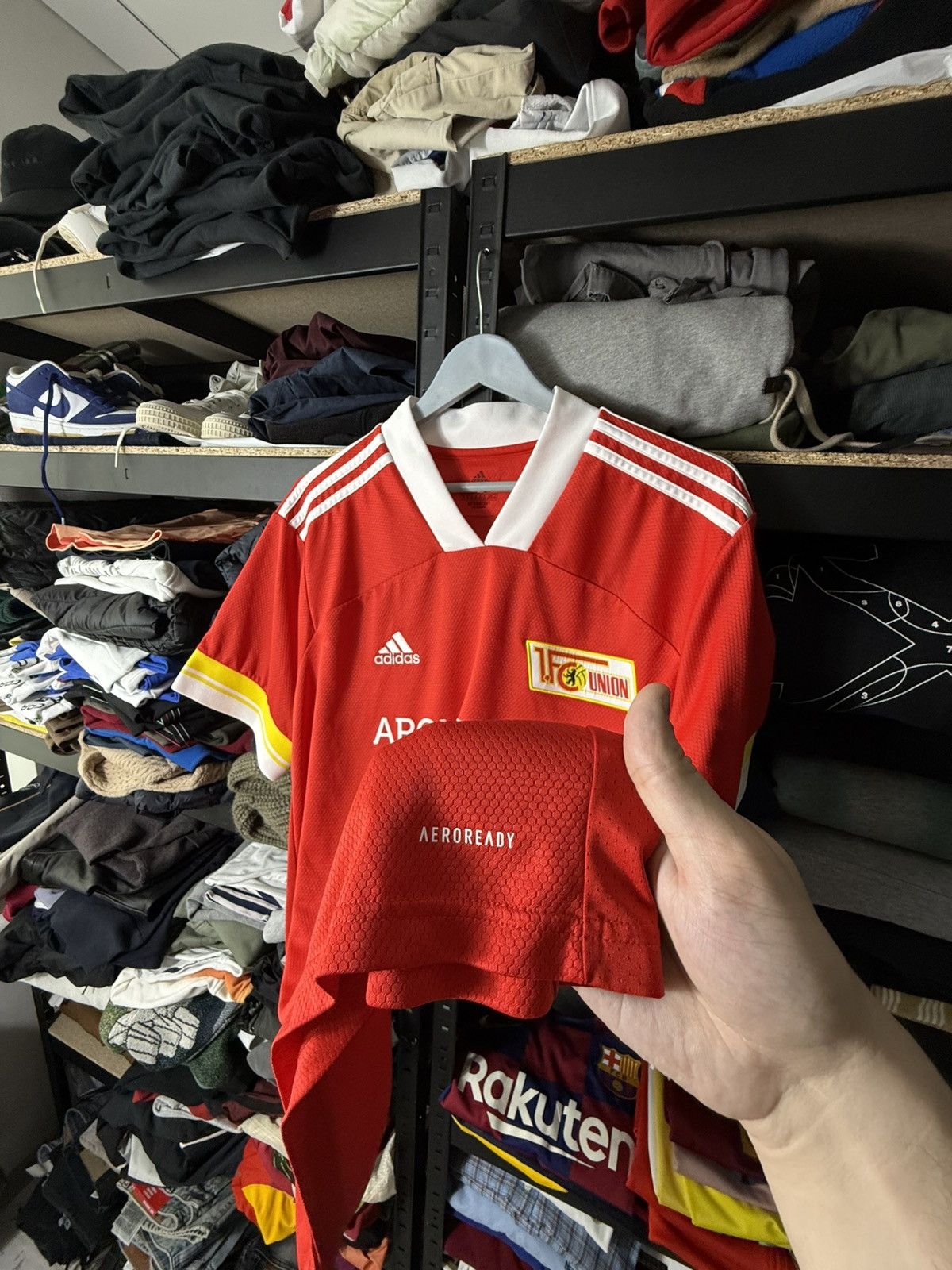 Adidas Adidas Union Berlin Jersey XXL Red Soccer Shirt Aroundtown Size US XXL / EU 58 / 5 - 5 Thumbnail