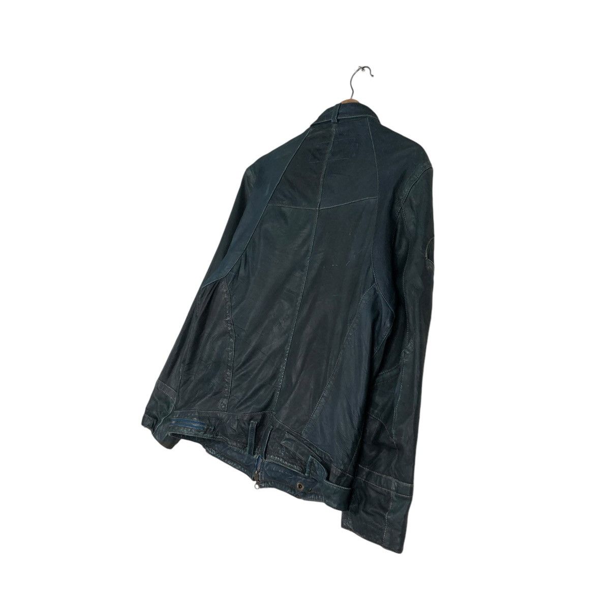 Japanese Brand 🔥IF SIX WAS NINE DESIGN LEATHER BIKER JACKET SAGA IBANEZ Size US S / EU 44-46 / 1 - 10 Thumbnail