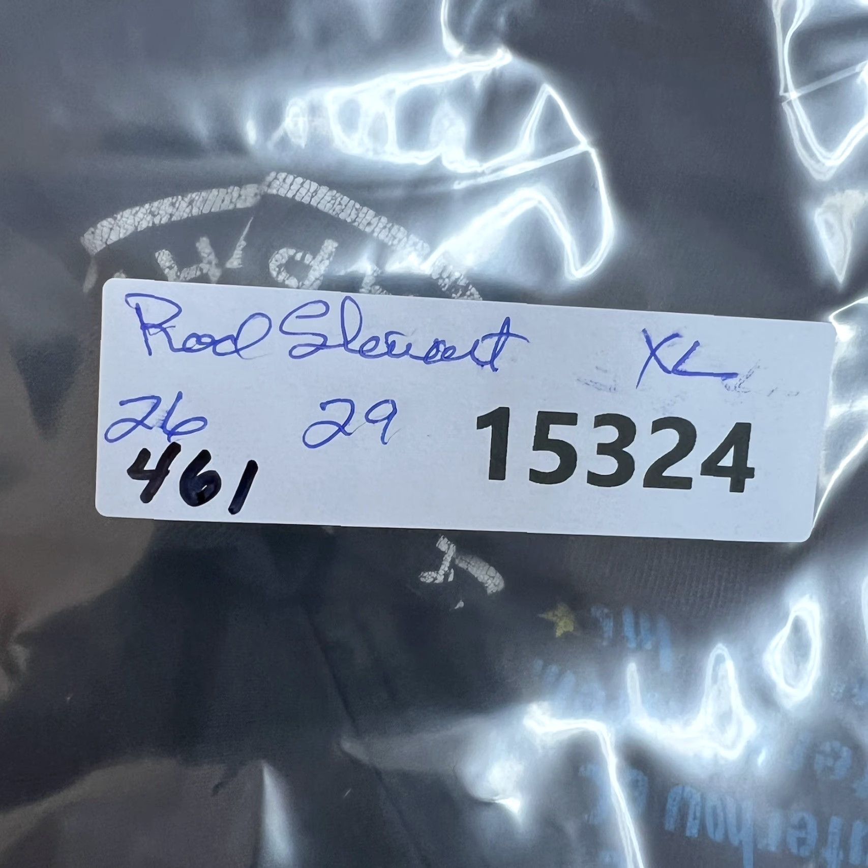 Vintage Rod Stewart All Rod All Night Concert T-Shirt Adult XL Black Graphic Print Mens Galumo Size US XL / EU 56 / 4 - 6 Thumbnail