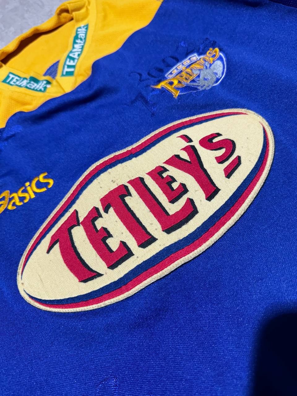 Asics LEEDS RHINOS ENGLAND 2002 LIMITED EDITION JERSEY ASICS XL Size US XXL / EU 58 / 5 - 4 Thumbnail