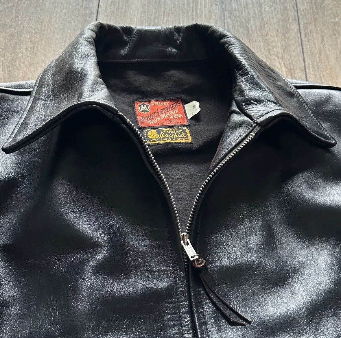 TOYS McCOY Toys McCoy McHILL Leather Mobster Jacket Size US M / EU 48-50 / 2 - 7 Thumbnail