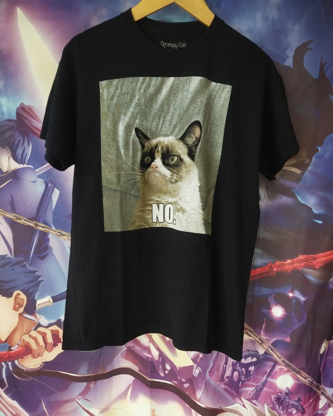 Ripple Junction Grumpy Cat Big Print No Meme Tees Size US L / EU 52-54 / 3 - 1 Thumbnail